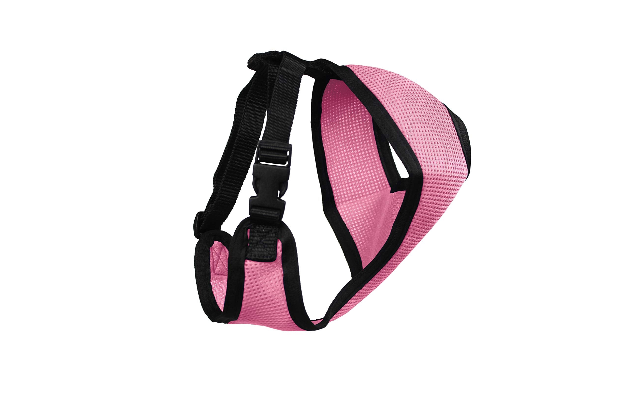 Cutenfuzzy Comfort Mesh Breathable Adjustable Dog Harness Vest With 6 Month Warranty, Pink, X-Large