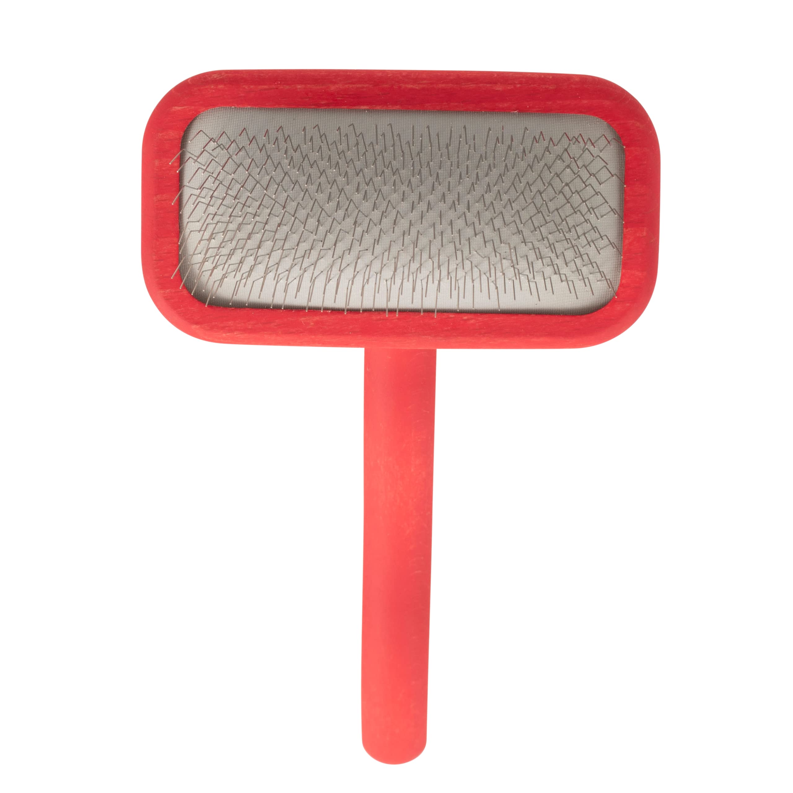 Chris Christensen Mark Ii Slicker Brush, Groom Like A Professinal, Stainless Steel Pins, Lightweight Beech Wood Body, Ground And