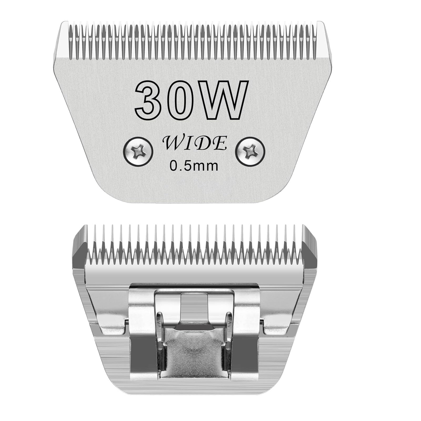 Wide Blades For Dog Grooming Blades Compatible With Andis,Oster A5,Wahl Km10 Dog Clippers Stainless Steel Blades Blades For Anim