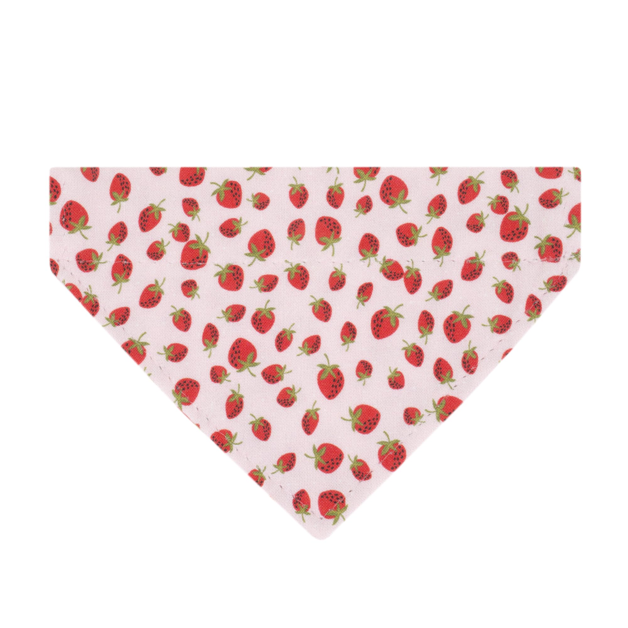 Ultra Joys Cat Collar With Bells - Breakaway, Boy & Girl, Kitten Collar - Strawberry Large