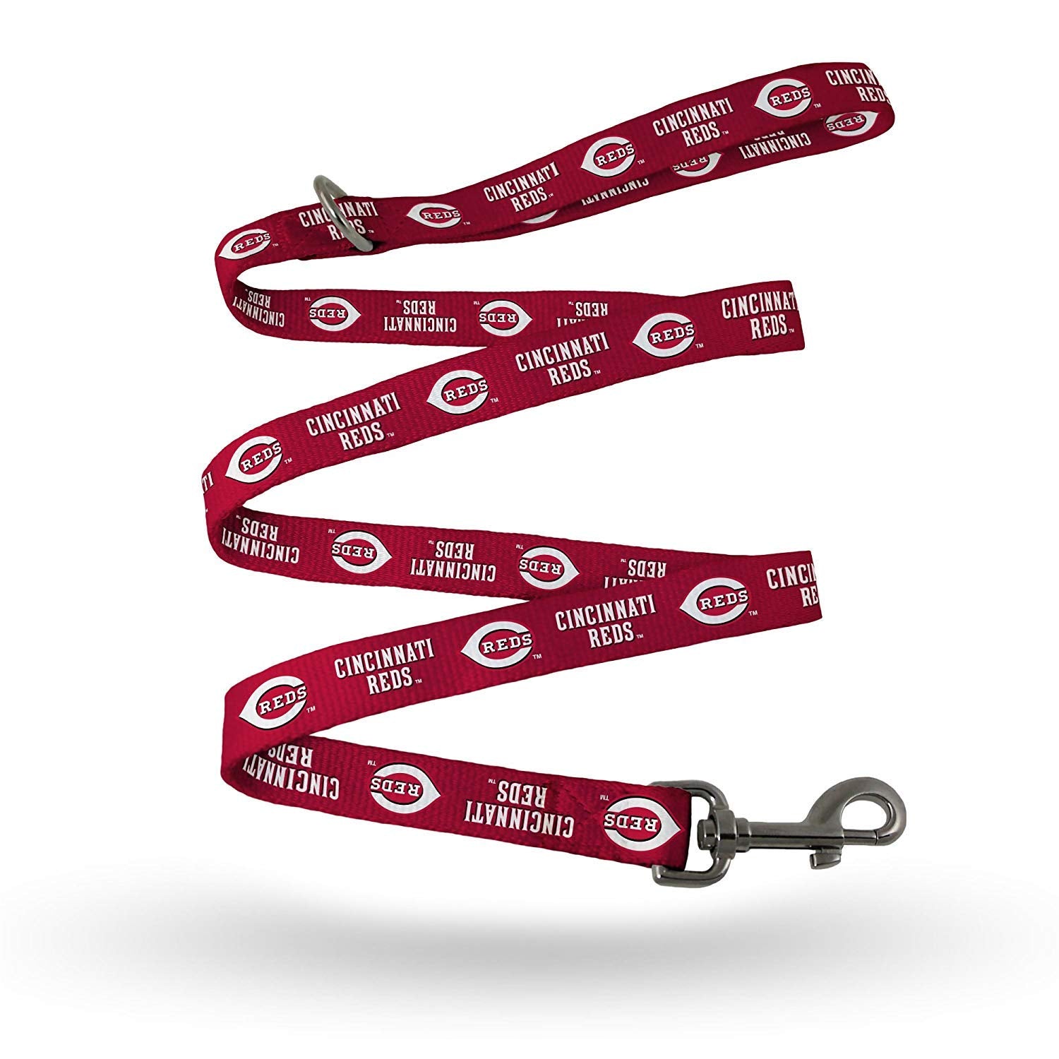 Rico Industries Mlb Cincinnati Reds Pet Leashpet Leash Size L/Xl, Team Colors, Size L/Xl