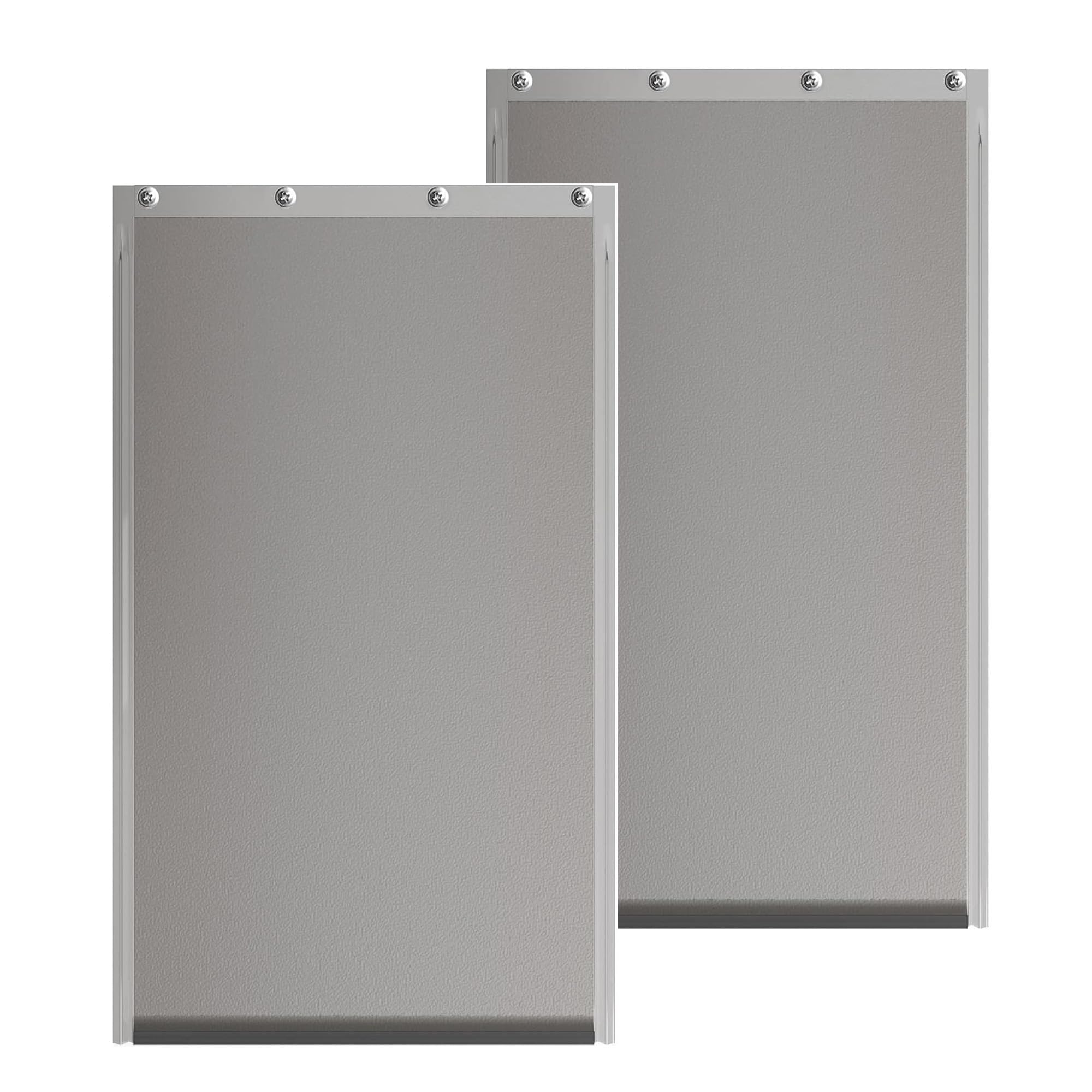 2Pack Medium Dog Door Replacement Flaps With Screws, Compatible With Petsafe Freedom Pac11-11038, Weather-Proof & Warp-Resistant