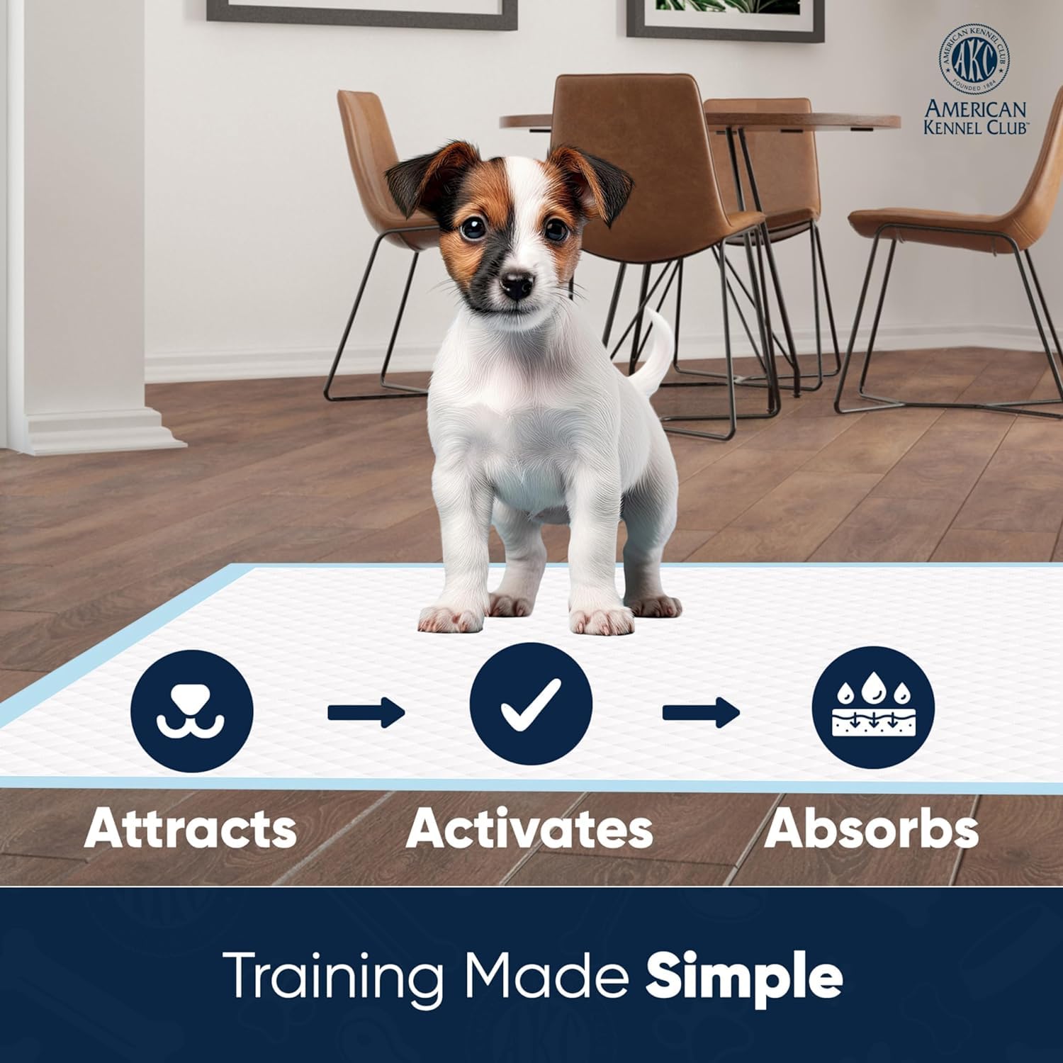 Ultra Absorbent Odor Control Scented Training Pads For Dogs Leak-Proof Quick Dry Gel – 22 X 22 Puppy Pads - Fresh Scented - Pack Of 150