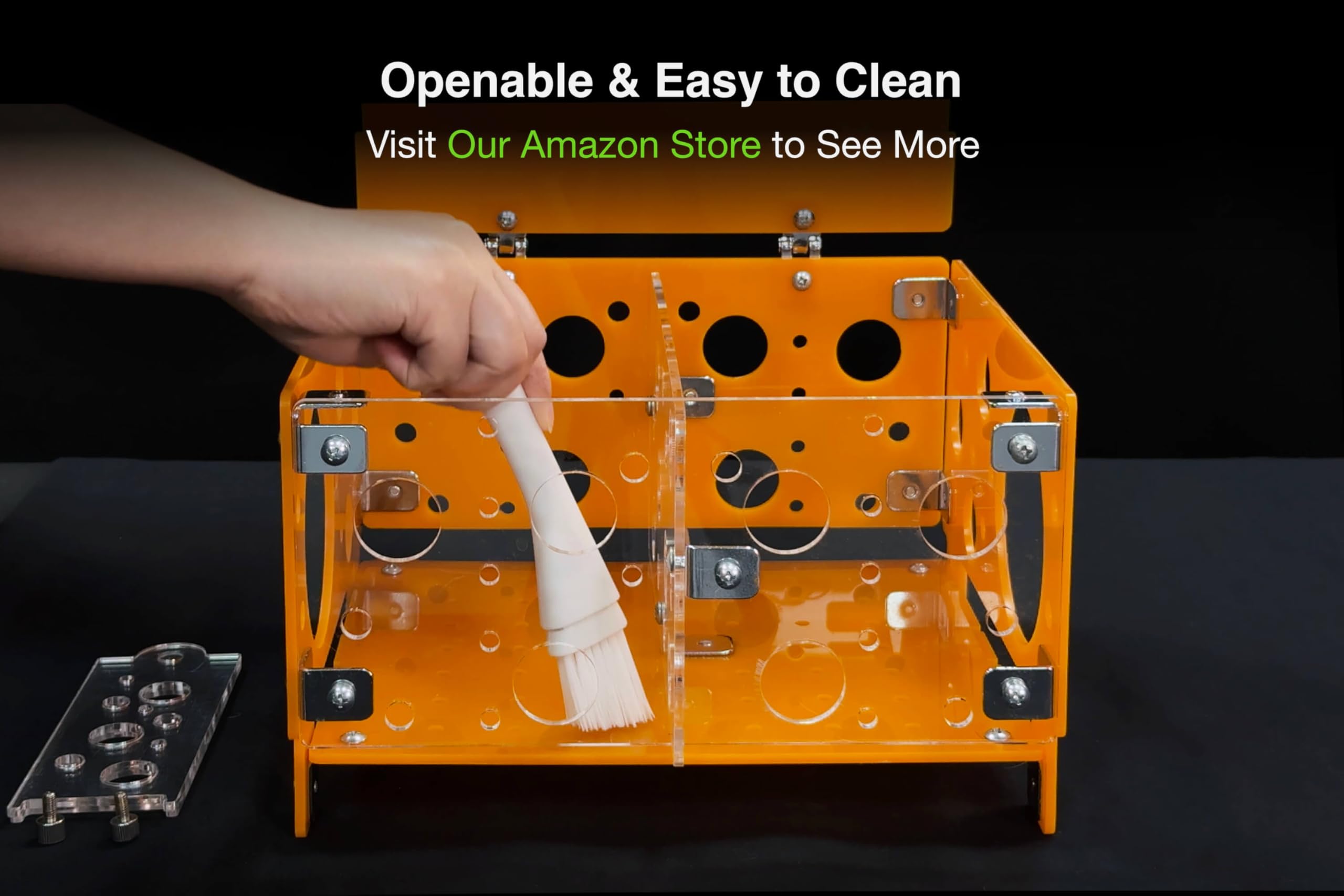 GuineaLoft Guinea Pig Cheese House (Double) V2 - The Ultimate Guinea Pig Hideout by Seasoned Owners Who Tried Everything Out The