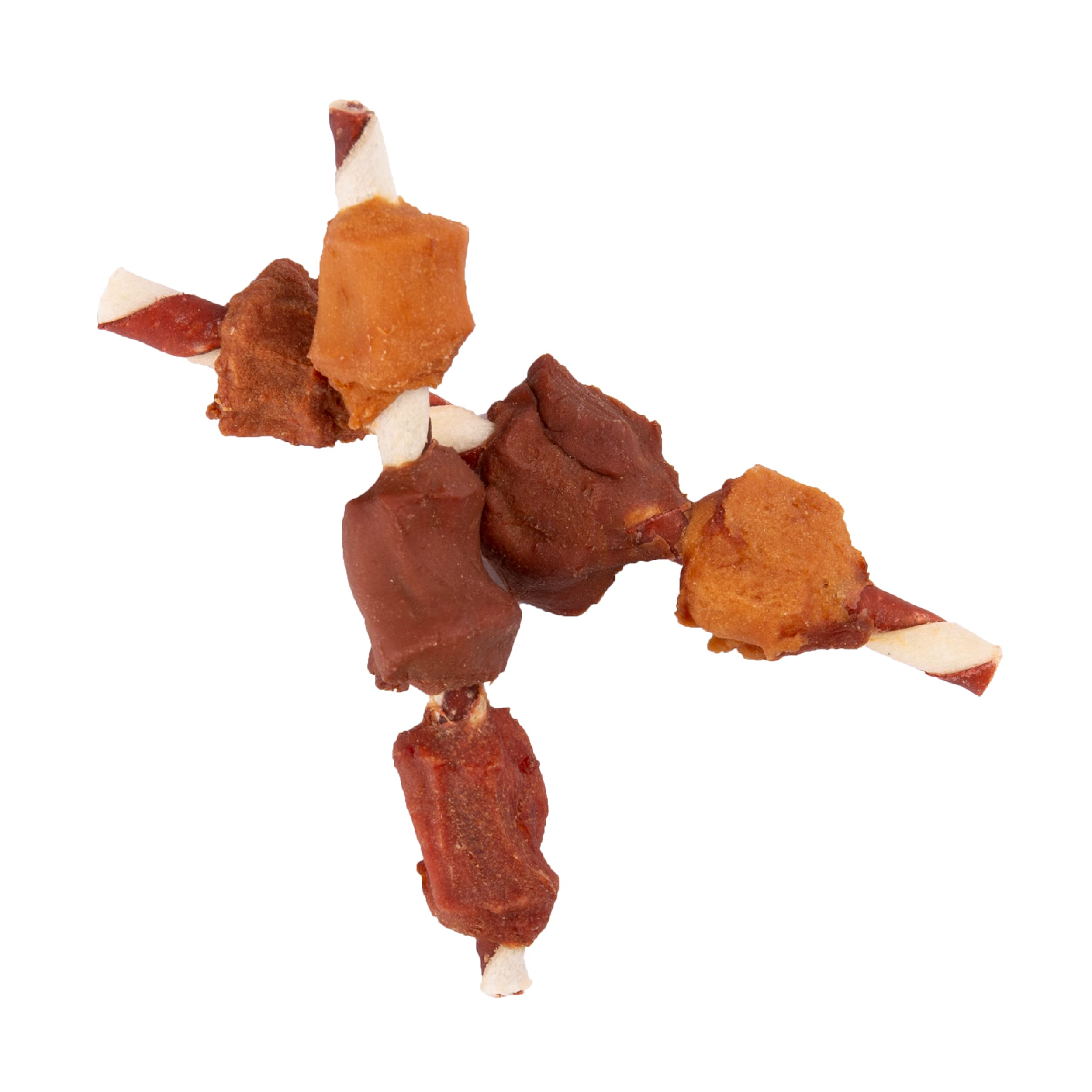 Good'n'Fun Triple Flavor Kabobs Rawhide Dog Snacks, 48 oz (2 Pack), Ideal for All Dogs