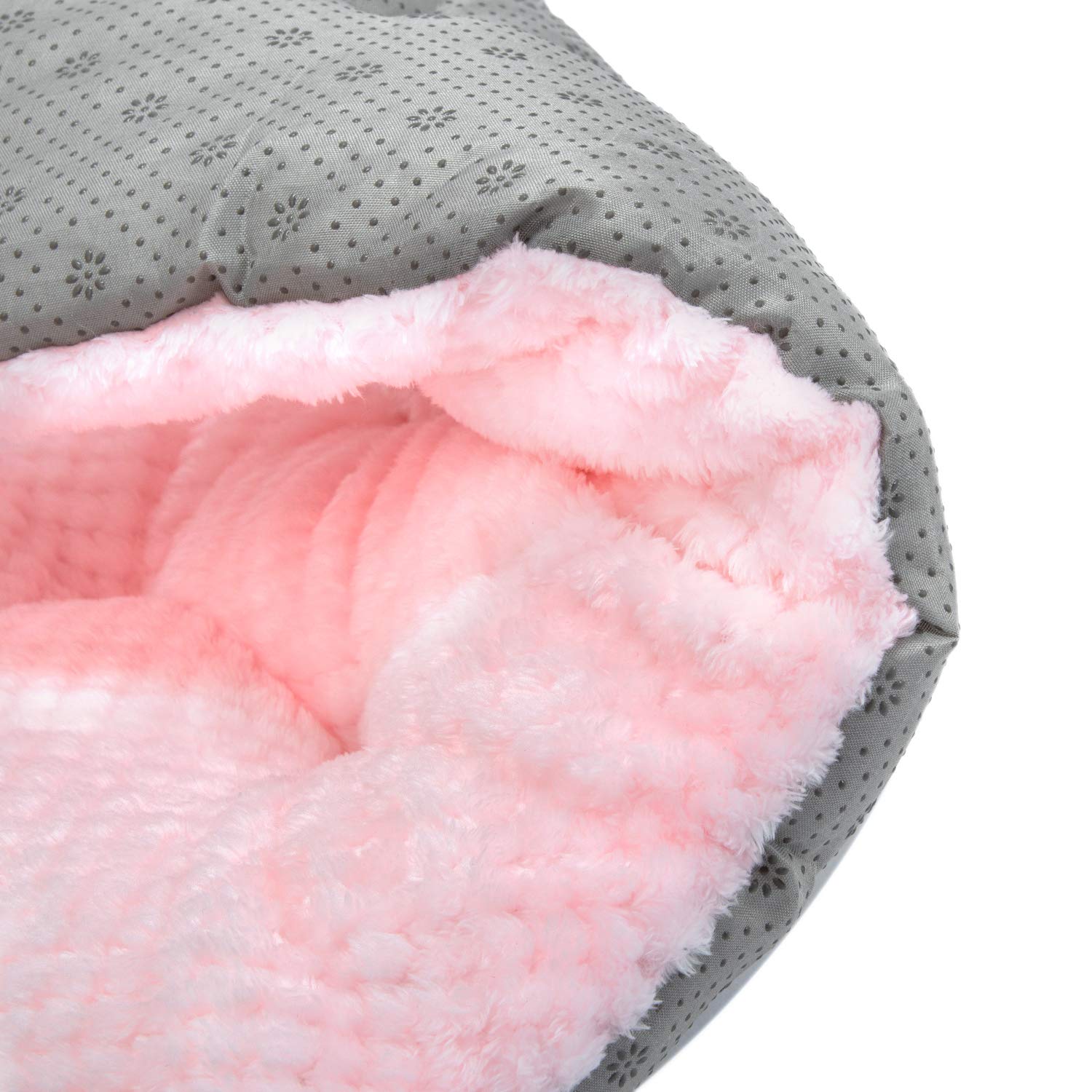 Wonder Miracle Fuzzy Deluxe Pet Beds, Super Plush Dog Or Cat Beds Ideal For Dog Crates, Machine Wash & Dryer Friendly (15' X 23', S-Baby Pink)