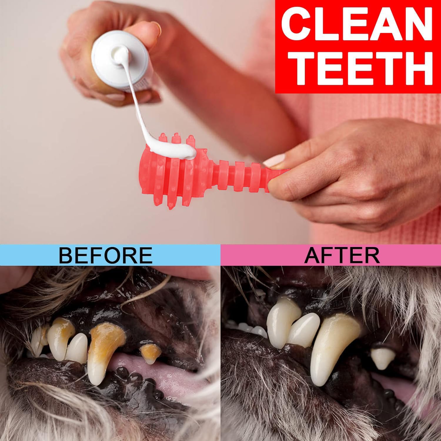 Cgbd Puppy Toys, 6 Pack Dog Chew Toys For Puppy, Cute Red Small Dog Toys, Teething Toys For Puppies, Soft Durable Interactive Chew Toy For Small Dogs