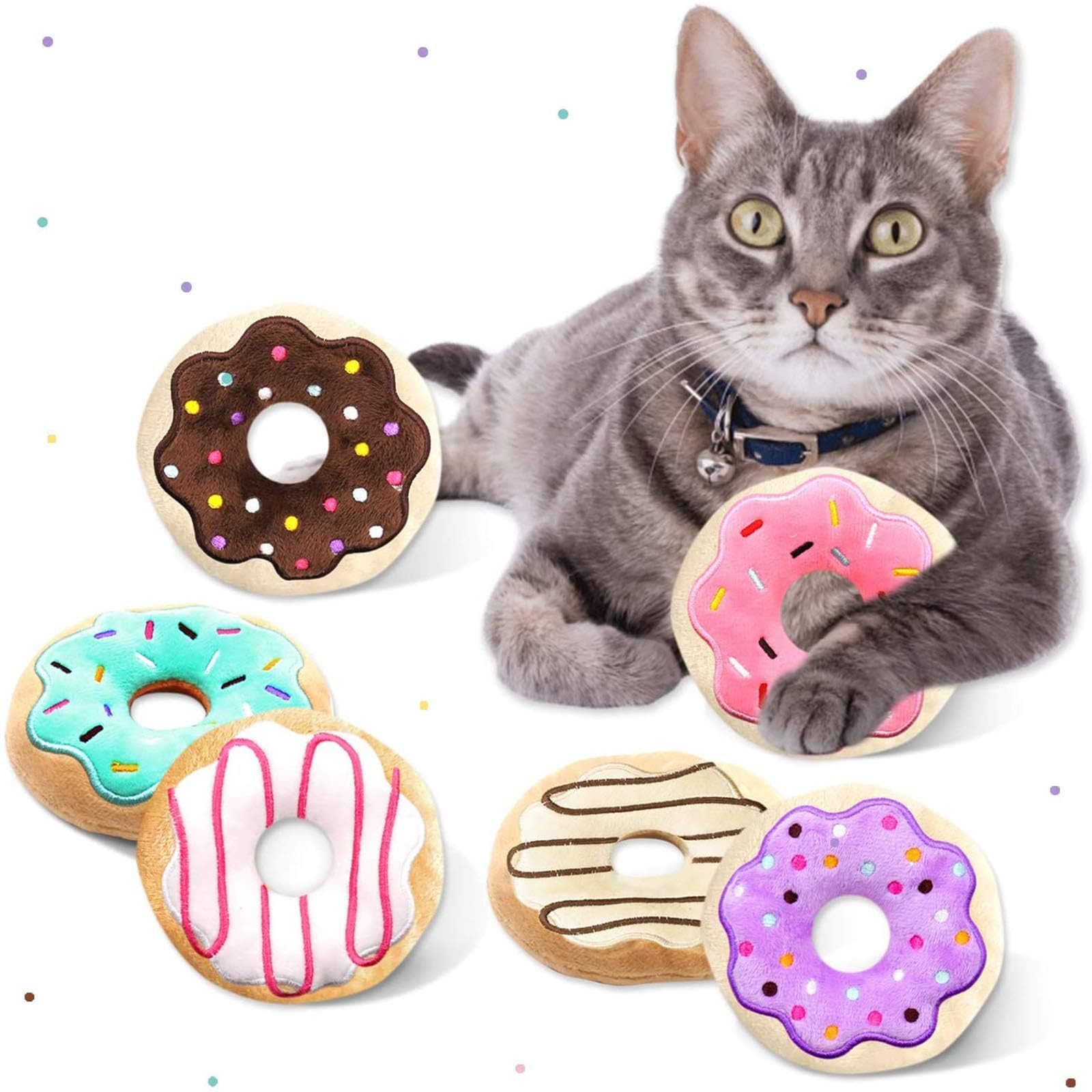 Catnip Toys for Indoor Cats Kitten Interactive Toys for Cat Lovers Gifts Chew Bite Kick Toys Supplies Lobster Octopus Crab Starf