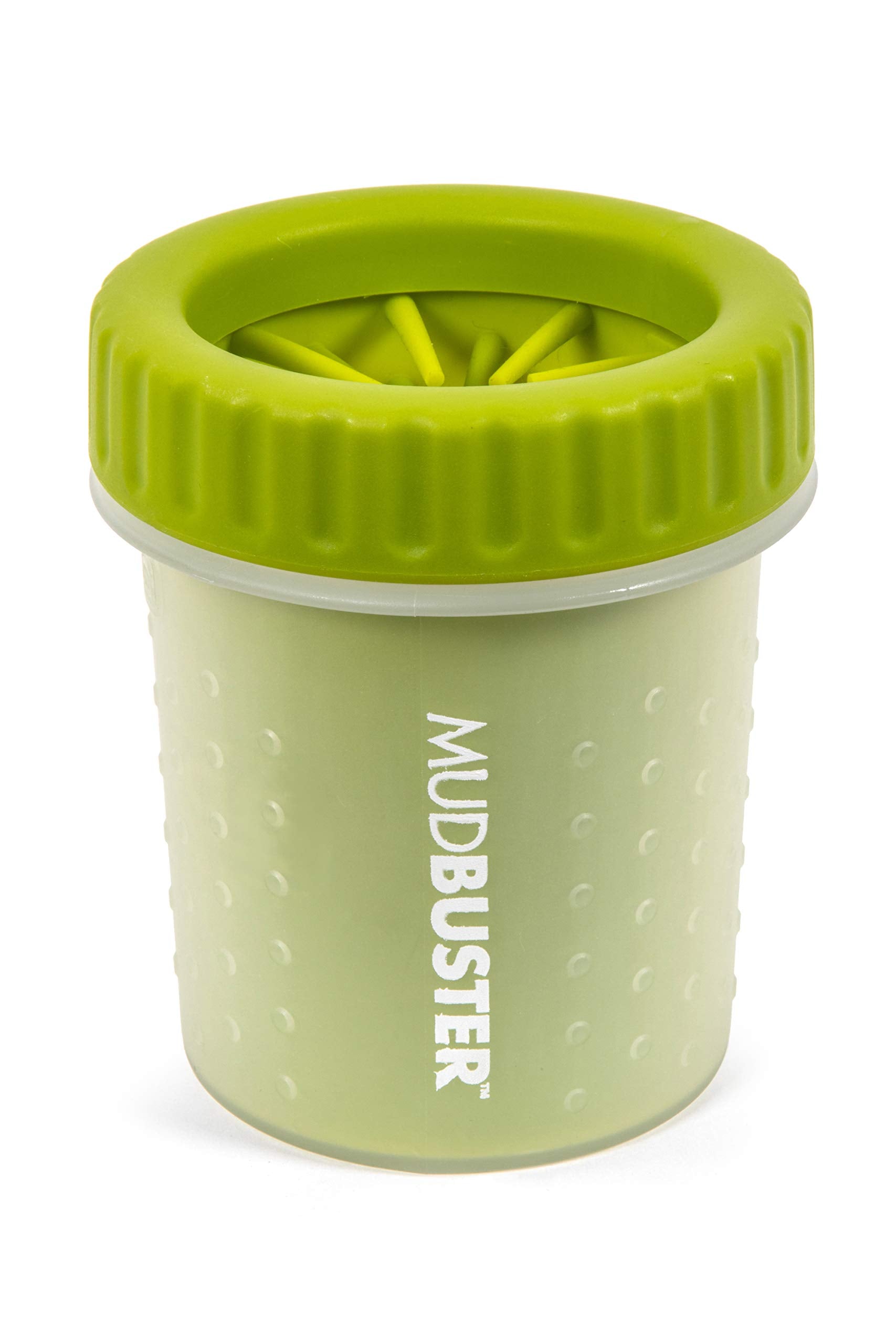 Dexas Mudbuster Portable Dog Paw Cleaner, Green Small Paw Cleaner For Dogs, Premium Quality Pet Supplies And Dog Accessories