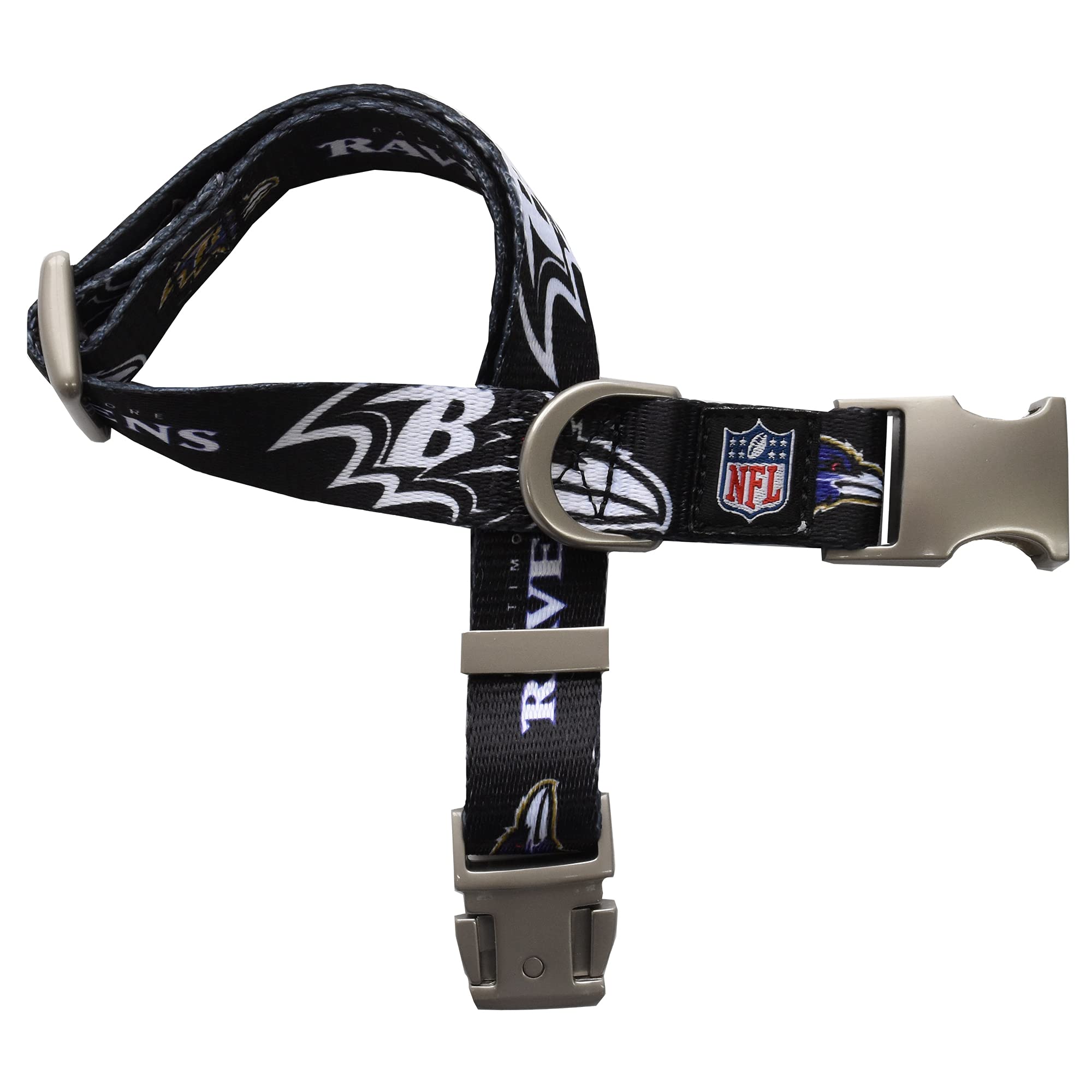 Littlearth Baltimore Ravens Nfl Premium Pet Collar