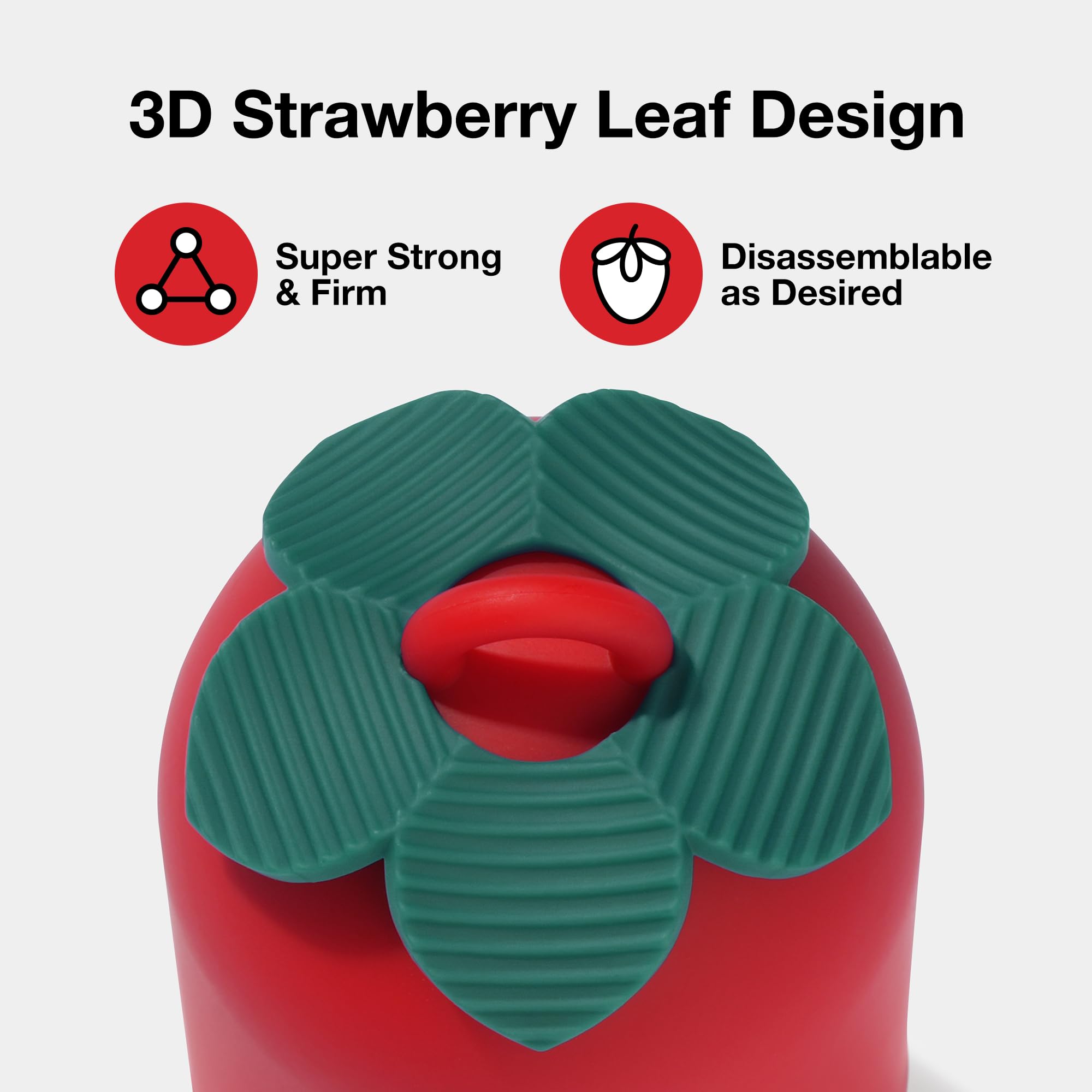 Vetreska Dog Poop Bag Dispenser With Strawberry Scented Bags, Leak Proof, Extra Thick And Large Pet Waste Bags,1 Count Bag Holde