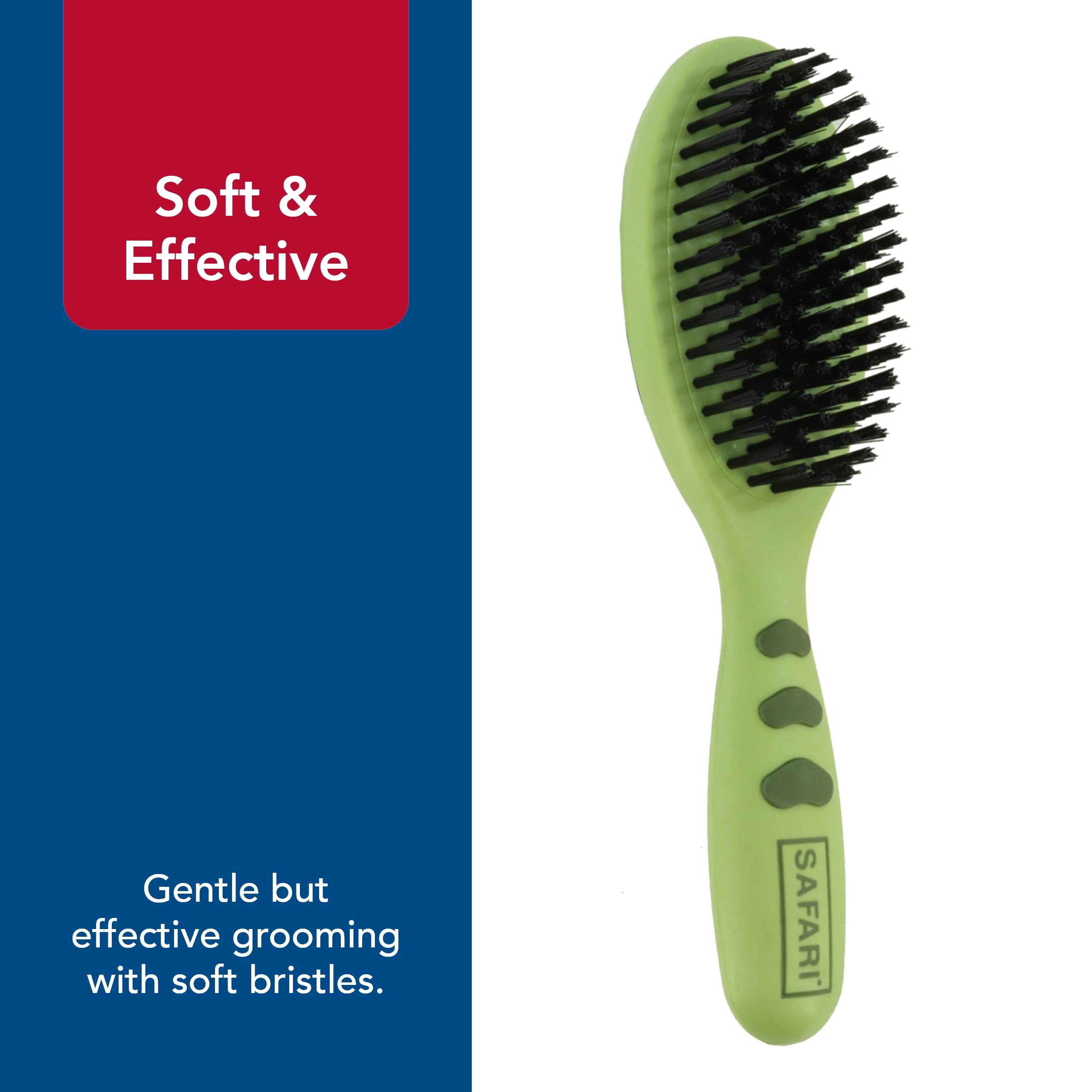Coastal Pet - Safari - Bristle Dog Brush, Brush, Large (9' L X 2.625' W)