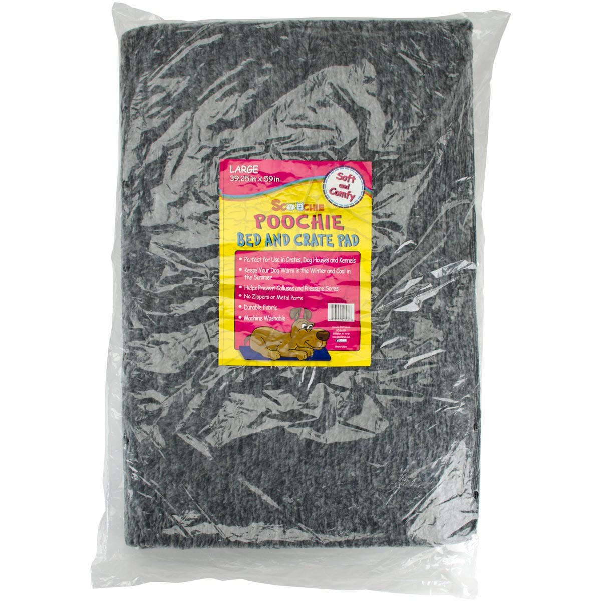 Scoochie Pet Products Scoochie Poochie Bed And Crate Pad Medium
