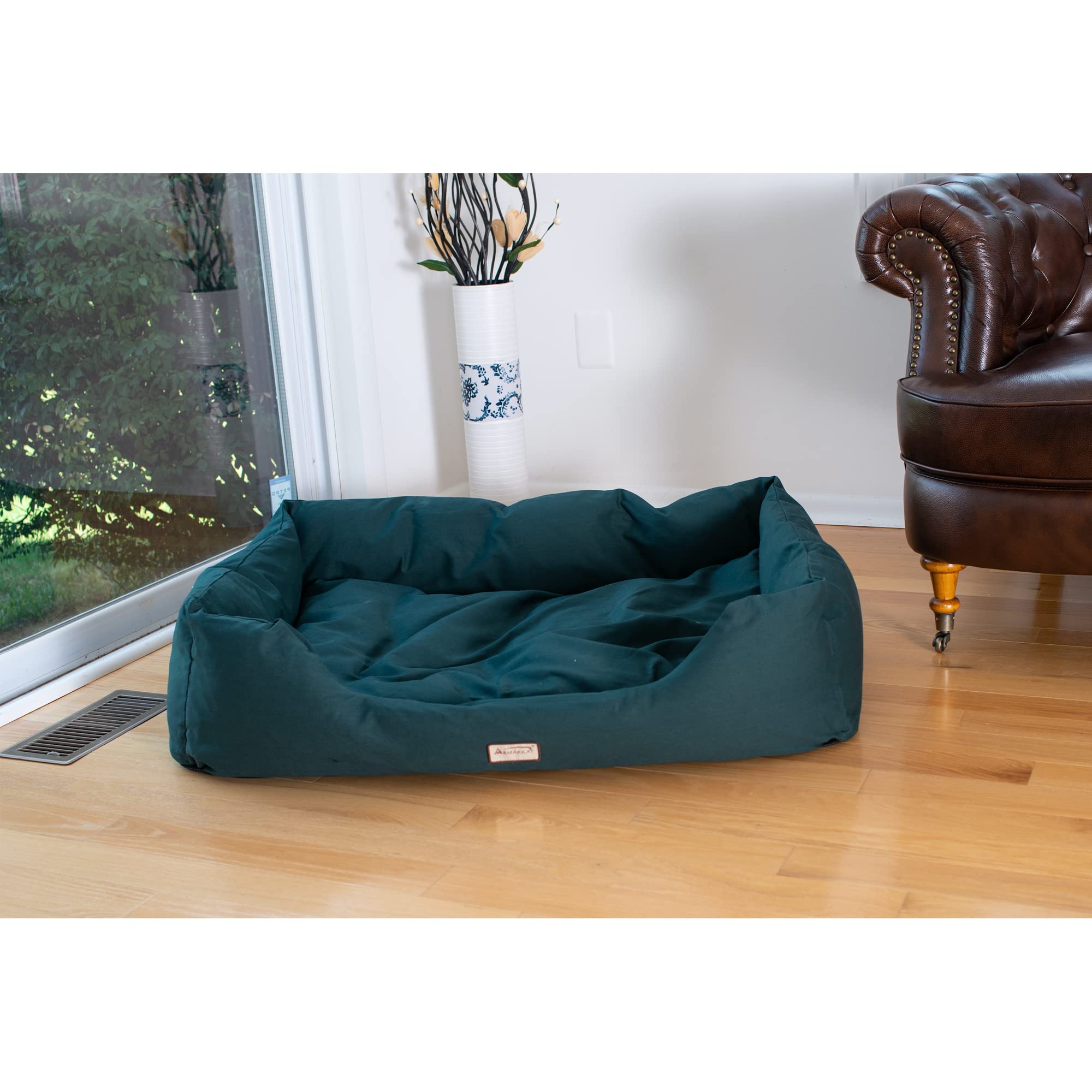 Armarkat Pet Bed 41-Inch by 30-Inch D01FML-Large, Laurel Green
