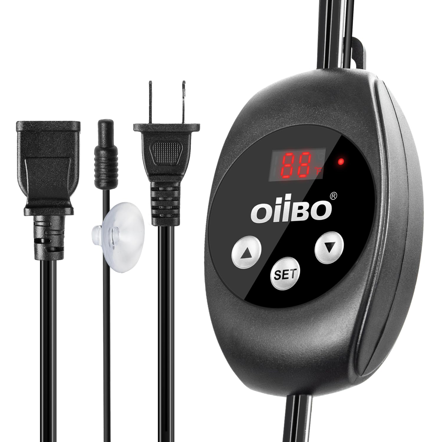 Oiibo Reptile Dimming Thermostat Heat Lamp Temperature Controller, Light Bulb Thermostat With Memory Function, Thermostat For Se