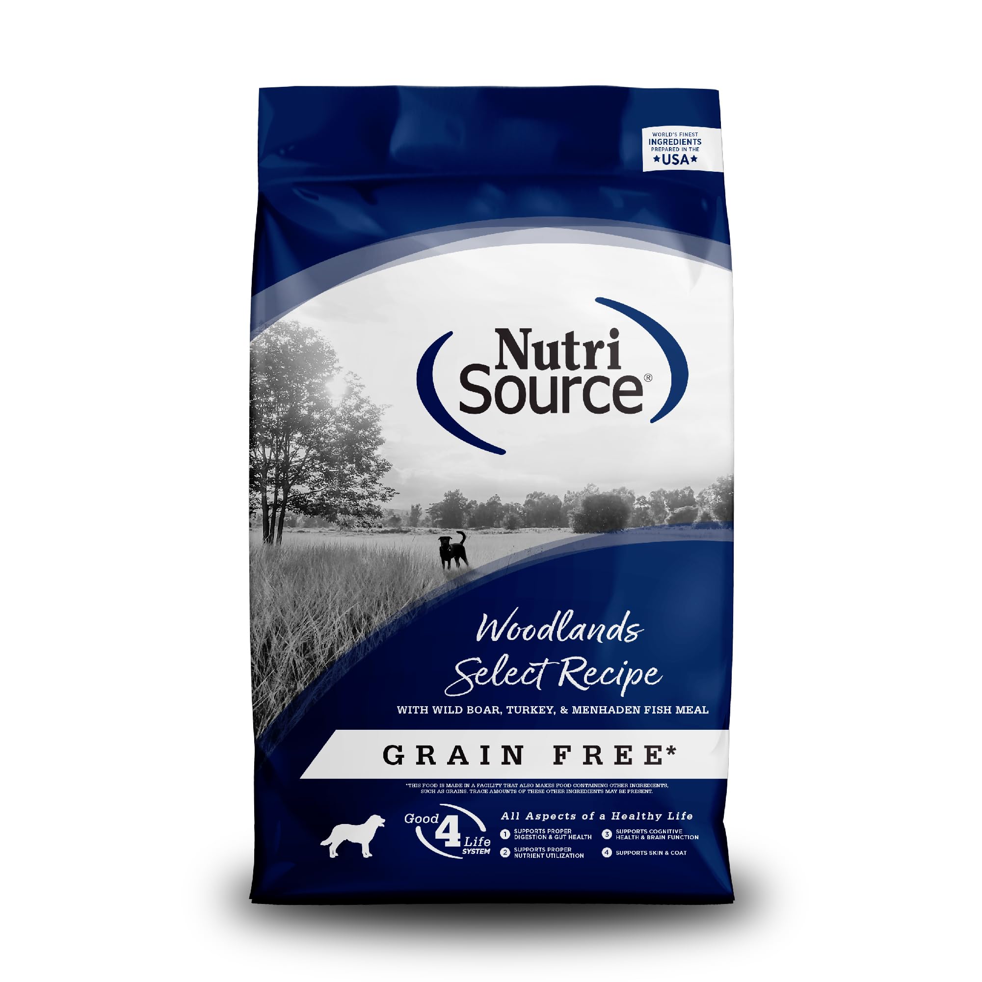 Nutrisource Grain Free Woodlands Select Beef & Trout For Dogs, 5-Pound