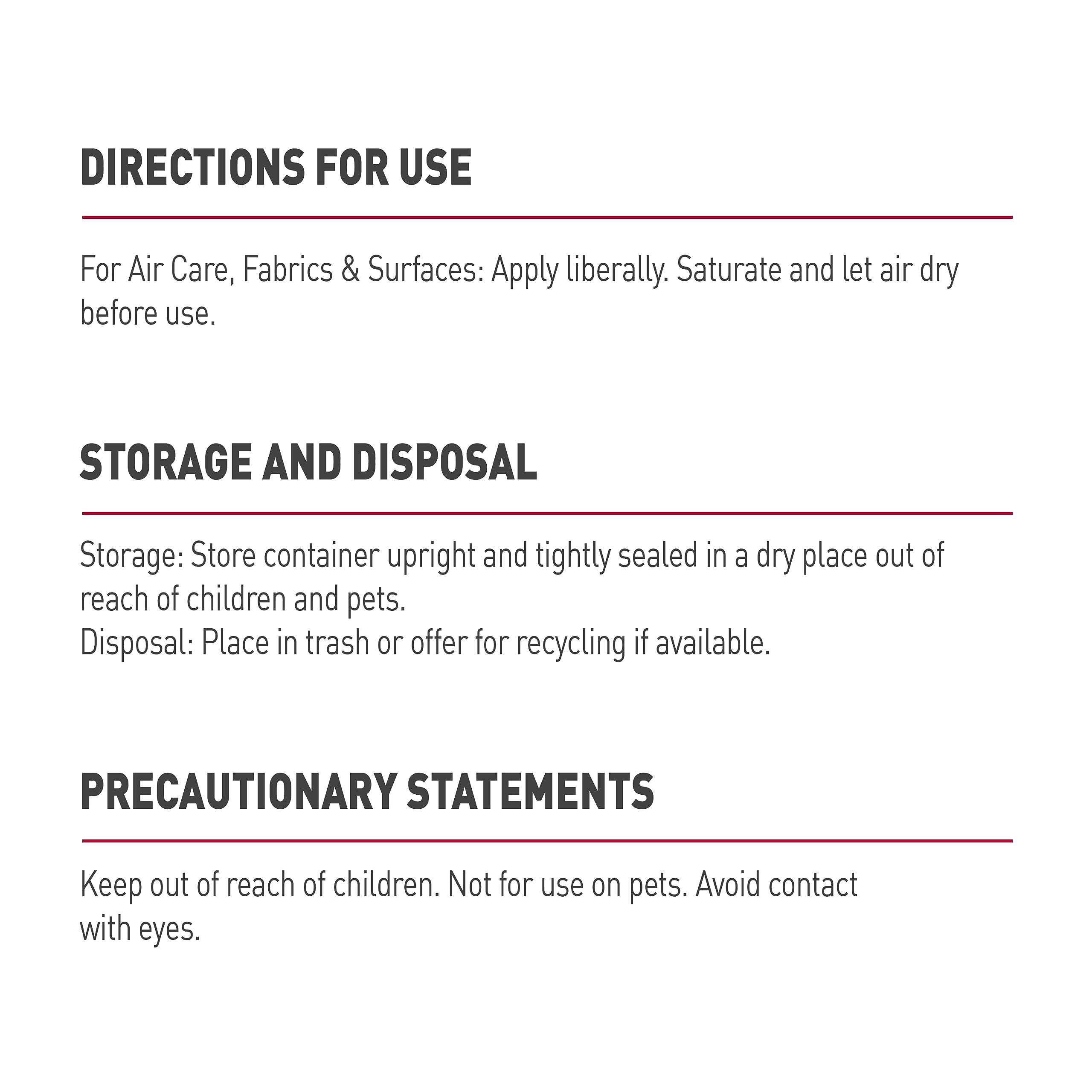 Nature'S Miracle Air Care, Fabric And Surface Spray Aloe Rain Scent Pet Odor Eliminator Deodorizer, 24 Fl. Oz.