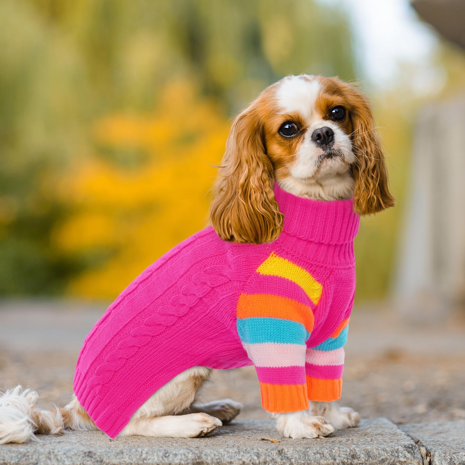 Ouobob Dog Sweater Thick, Sweaters For Large Size Dogs Comfy, Stretchy Pullover Dog Sweater For Large Doggie, Christmas Dogs Swe