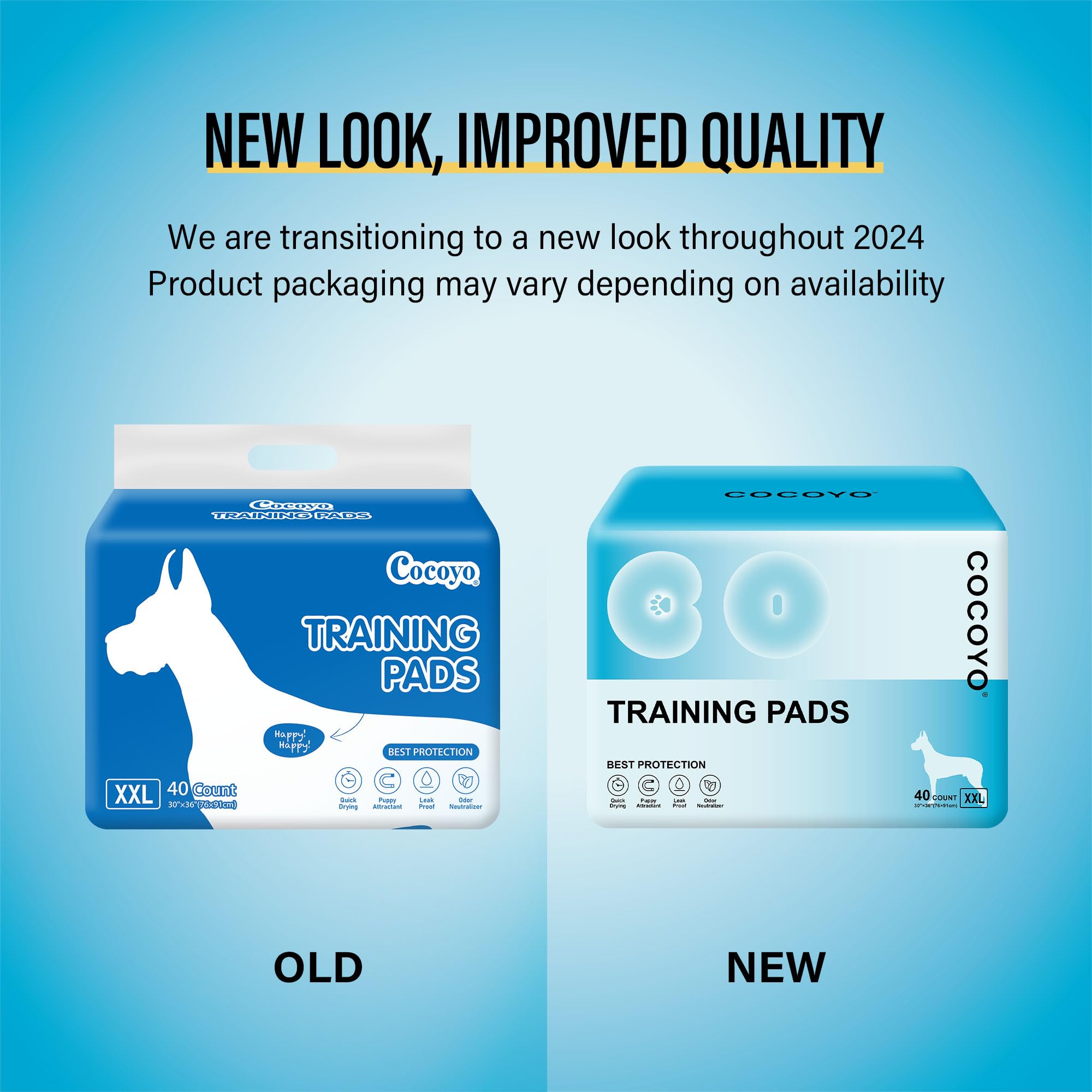 Cocoyo Best Value Training Pads, 30'X36' Xxl, 80 Count,White