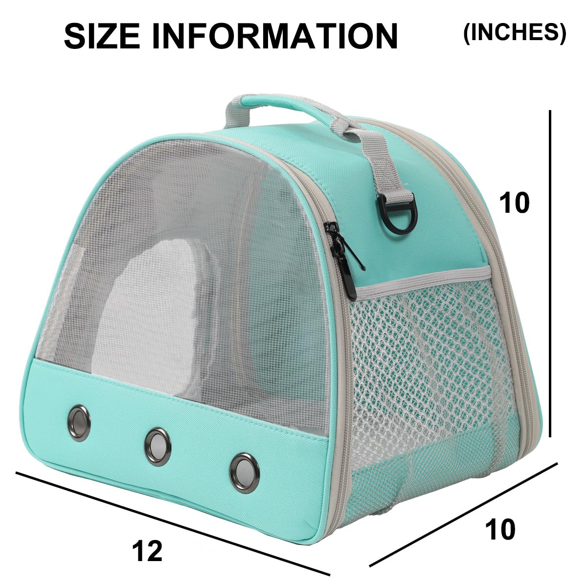 Guinea Pig Carrier,Guinea Pig Carrier For 2,Ventilation Carrier For Bearded Dragon,Reptile Travel Carrier For Lizards Sugar Glid