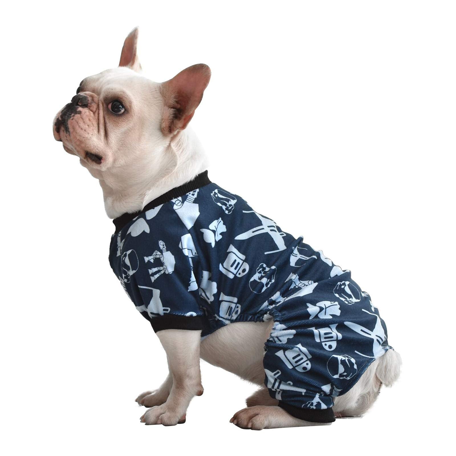 Cutebone Dog Pajamas Star Wars Dog Apparel Dog Jumpsuit Pet Clothes Pajamas Puppy Clothes P47M