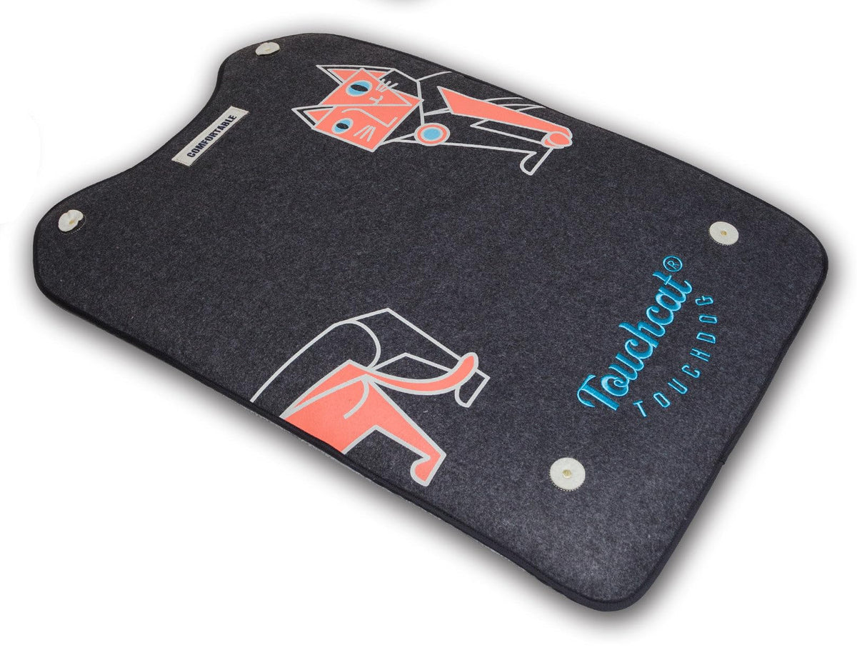 Touchcat  Lamaste Travel Reversible Designer Embroidered Pet Dog Cat Bed Mat
