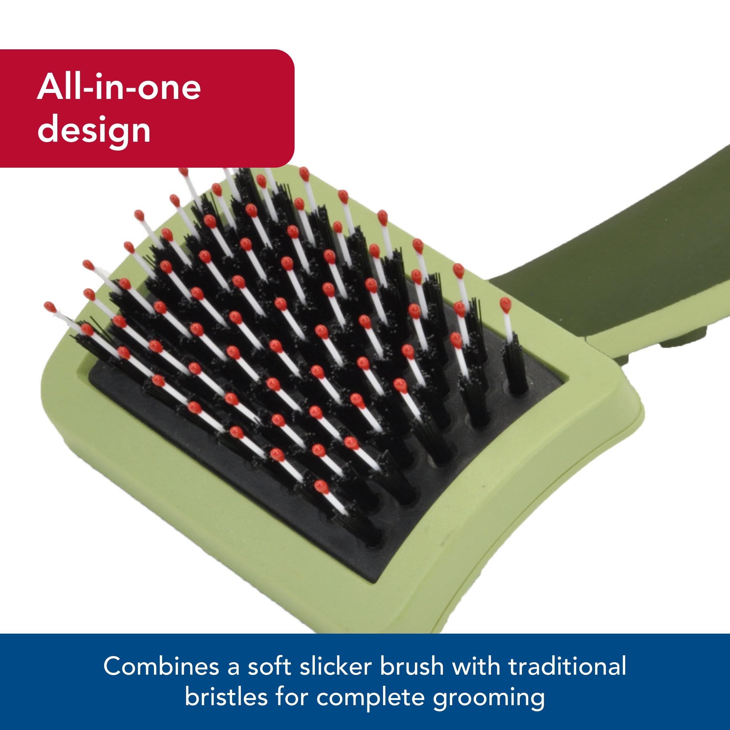 Coastal Pet - Safari - Complete Cat Brush, No Color, One Size (6.50' L X 3.0625' W)