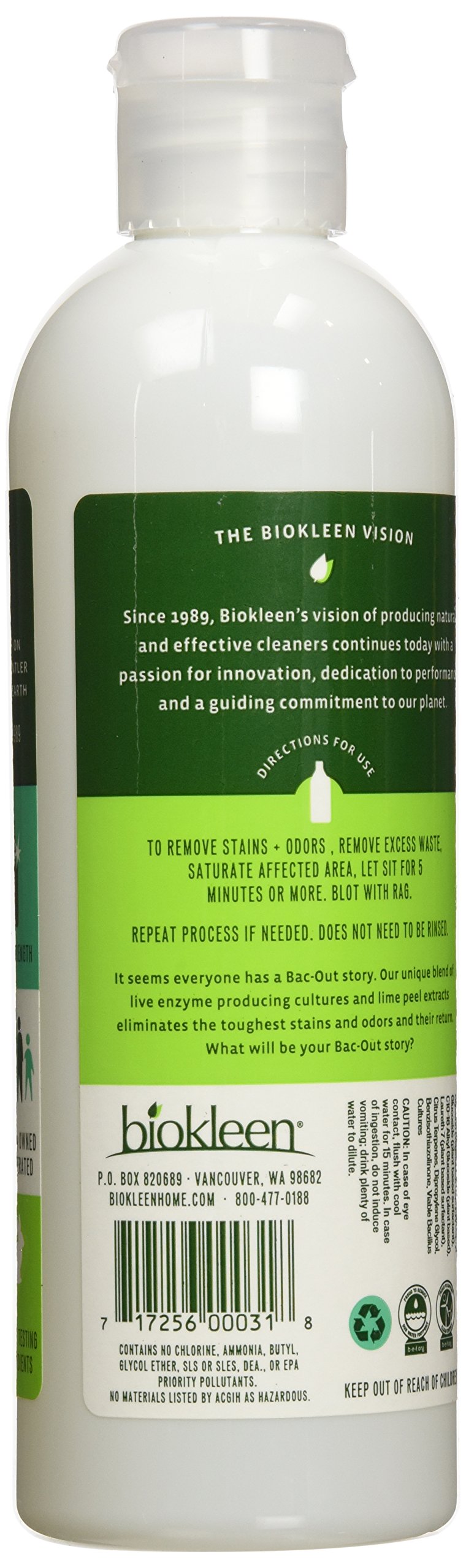 Biokleen Bac-Out Stain+Odor Remover, 16 Oz, 16 Fl. Oz