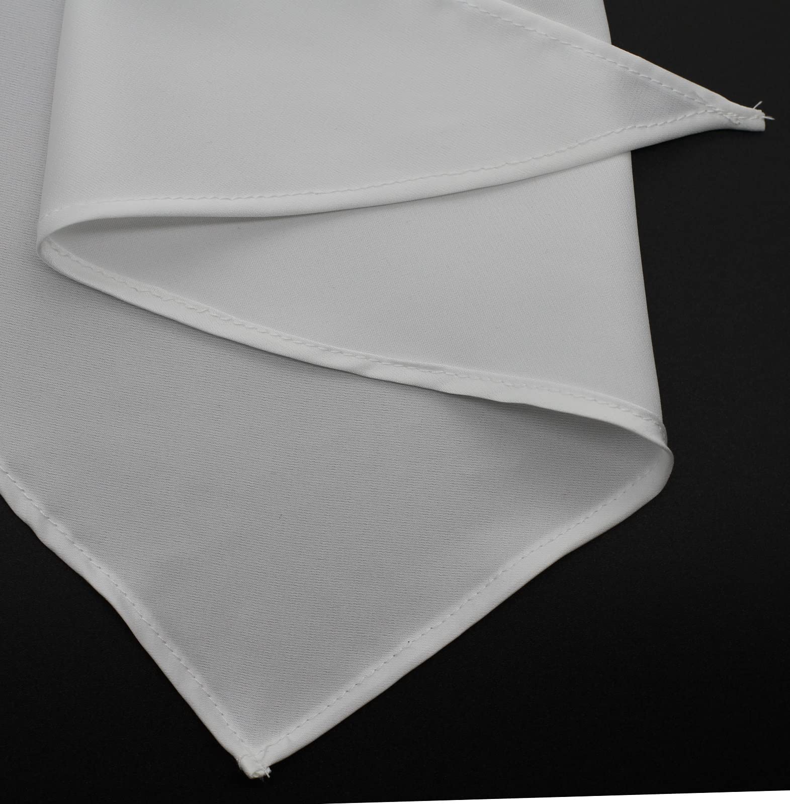 Eechicspace 1 Pack White Dog Bandana Blank Polyester Dog Scarf For Small Dogs