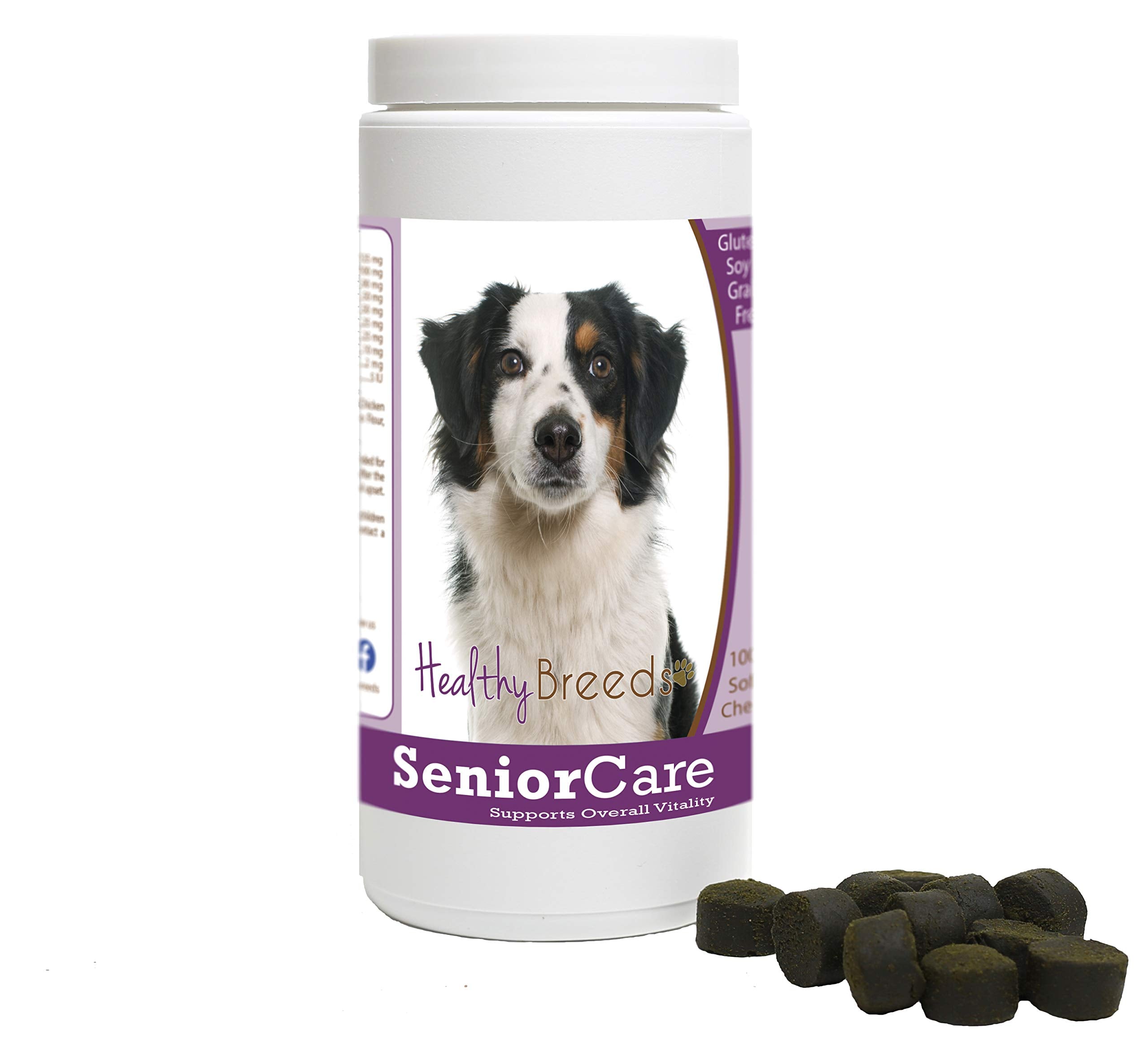 Healthy Breeds Miniature American Shepherd Senior Dog Care Soft Chews 100 Count