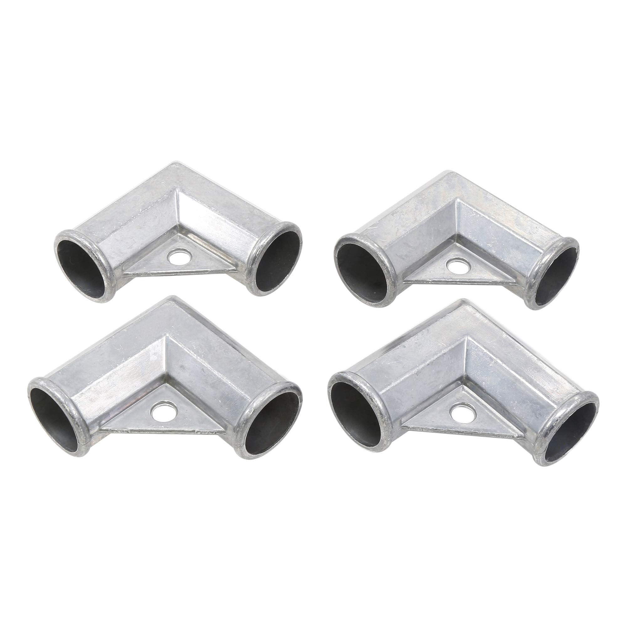 1 3/8'' x 1 3/8'' Chain Link Fence Gate Corner | Aluminum Gate Corner | Gate Elbow | Pack of 4