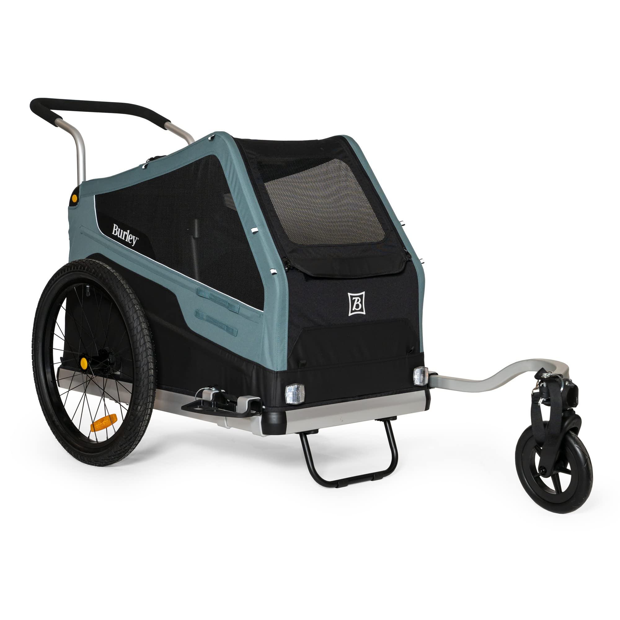 Burley Design Bark Ranger Kickstand for Pet Bike Trailer, Black, Standard