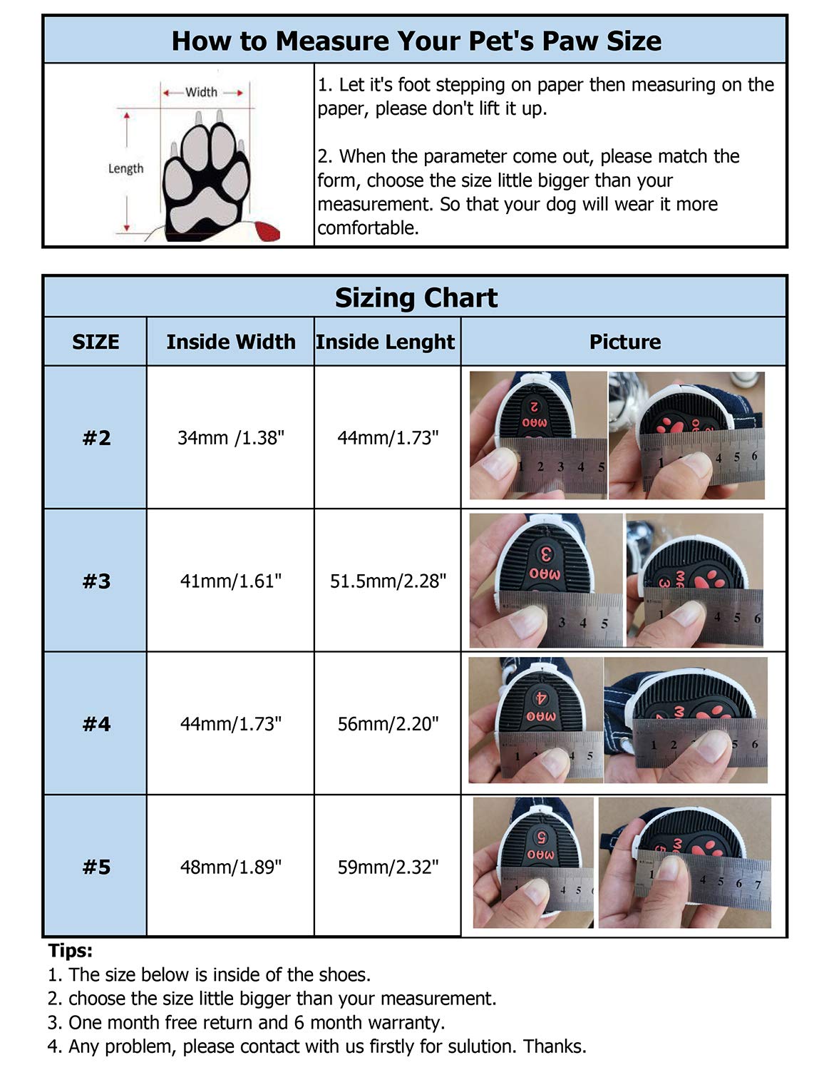 Abcgoodefg Pet Dog Puppy Nonslip Canvas Sport Shoes Sneaker Boots Rubber Sole