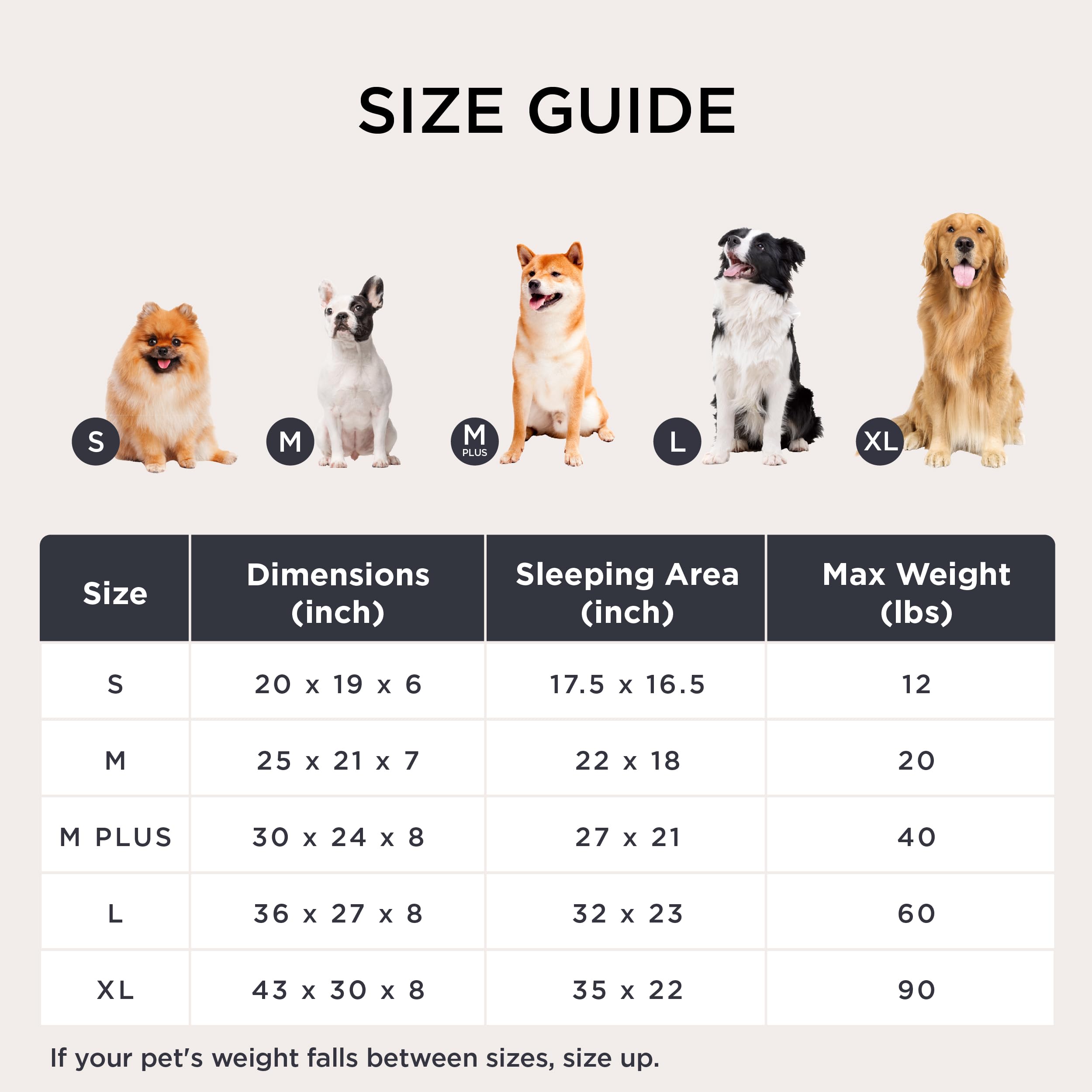 Bedsure Washable Dog Bed For Medium Dogs - Cute Furry Puppy Beds, Rectangle Orthopedic Corduroy Fleece Pet Beds With Removable Z