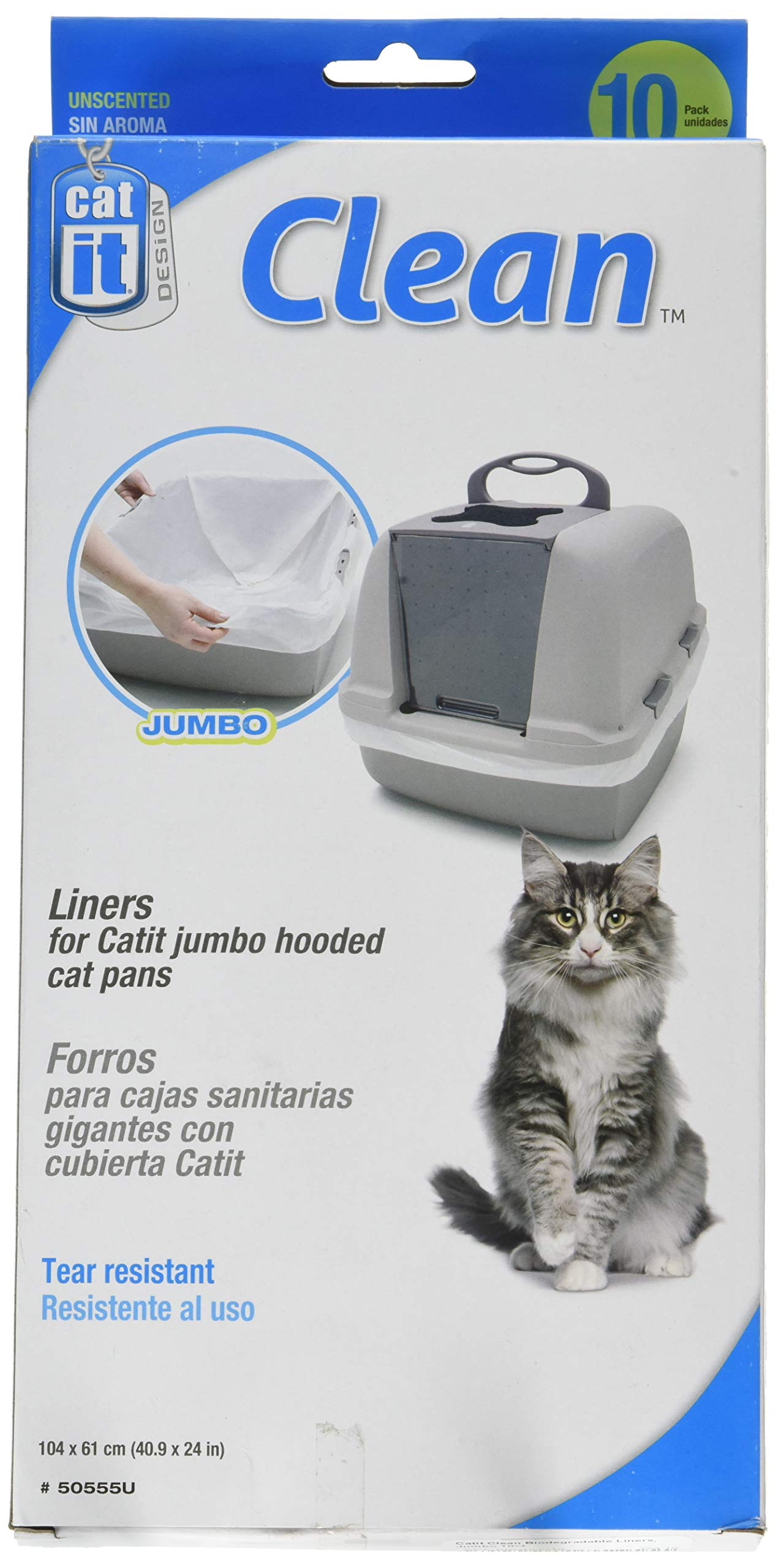 Catit Replacement Liner For Catit Jumbo Hooded Cat Litter Pan