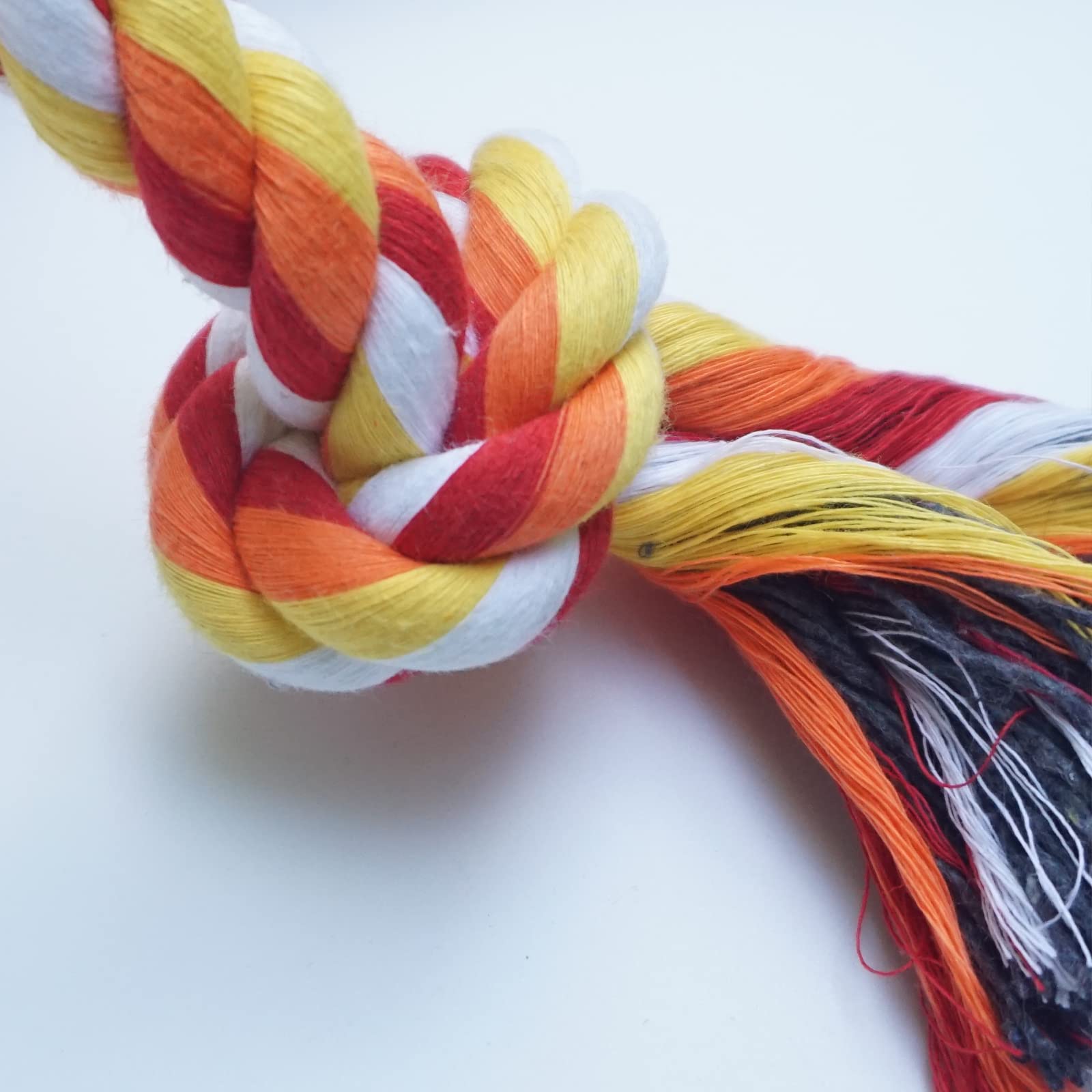 Meow&Woof Interactive Rope Toys Indestructible 1.7Lbs Ropes With 7 Knots For Aggressive Chewers And Large Dogs, Ideal For Multi-