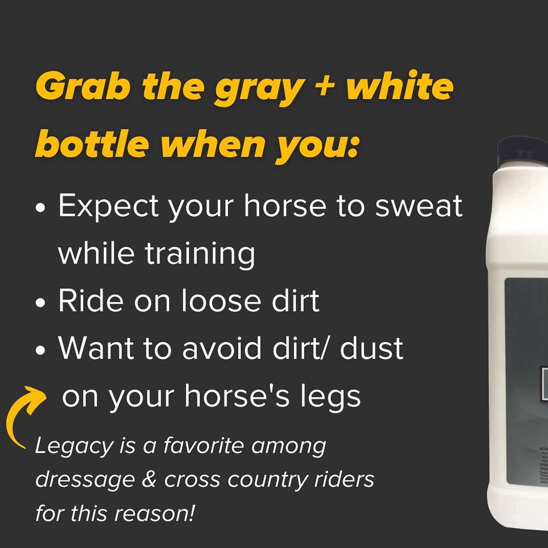 PYRANHA Legacy Fly Spray for Horses - Water-Based Long Lasting Fly Control Repels Horn, Deer, Horse, House, Stable, & Face Flies