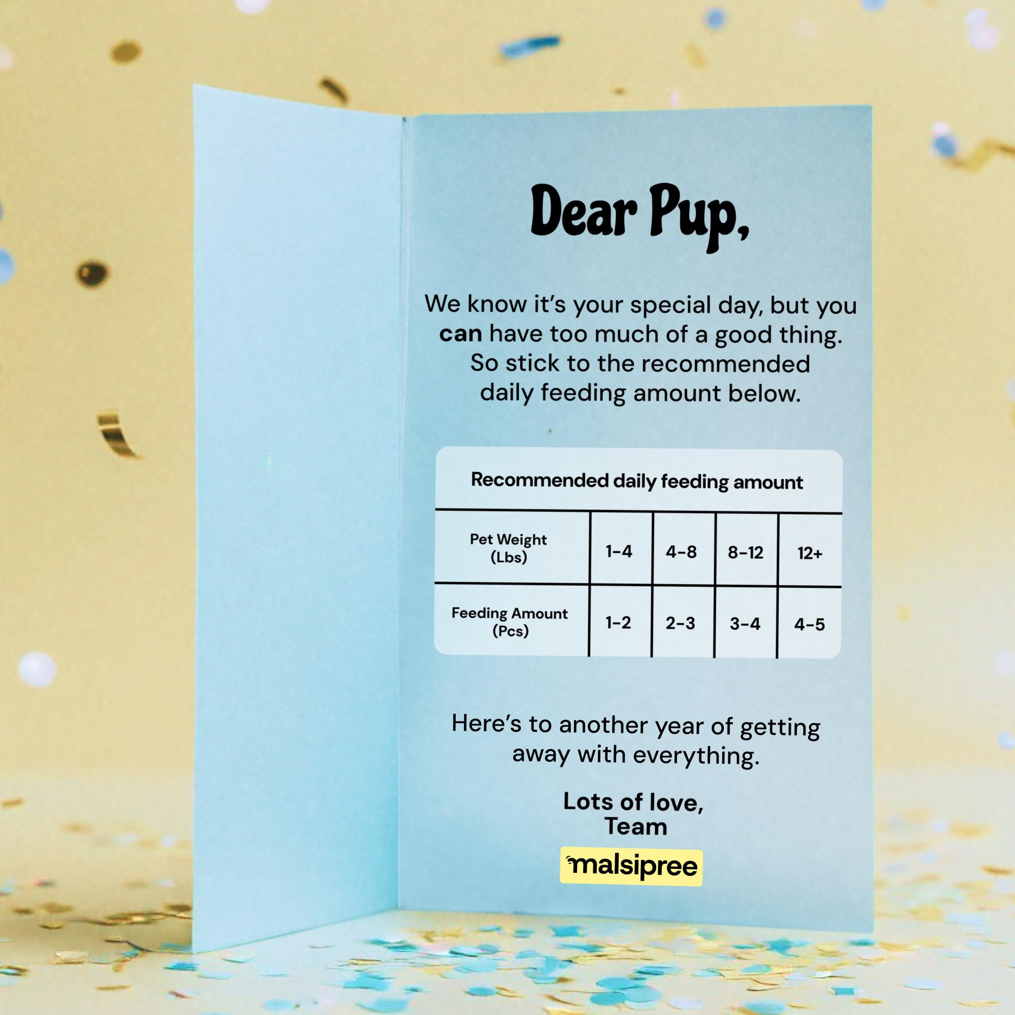 MalsiPree Ice Cream Dog Birthday Treats - Grain & Lactose-Free - Freeze Dried Dog Treats - High Protein, Low Calorie & Healthy -