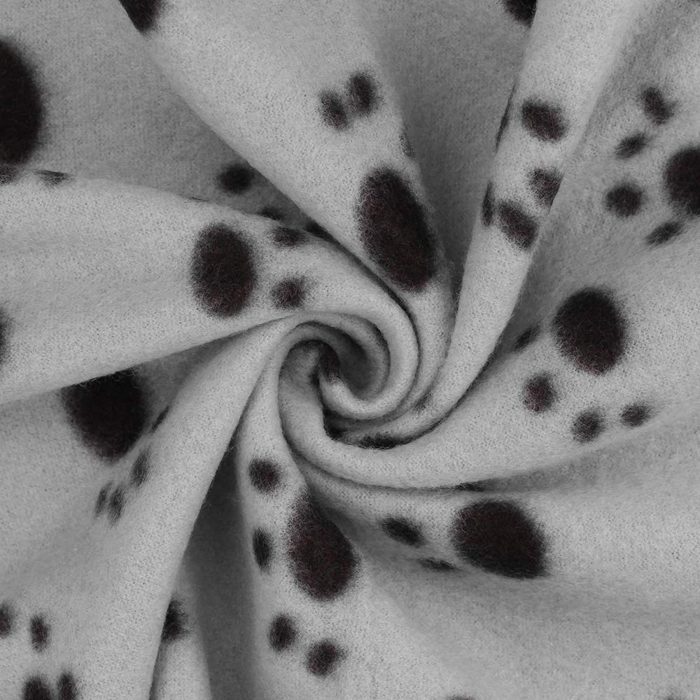 Comsmart Dog Blankets For Small Dogs, 6 Pack Puppy Blanket Cute Paw Print Pet Blanket For Dog, Puppy, Cat, Kitten, 24X28 Inches,