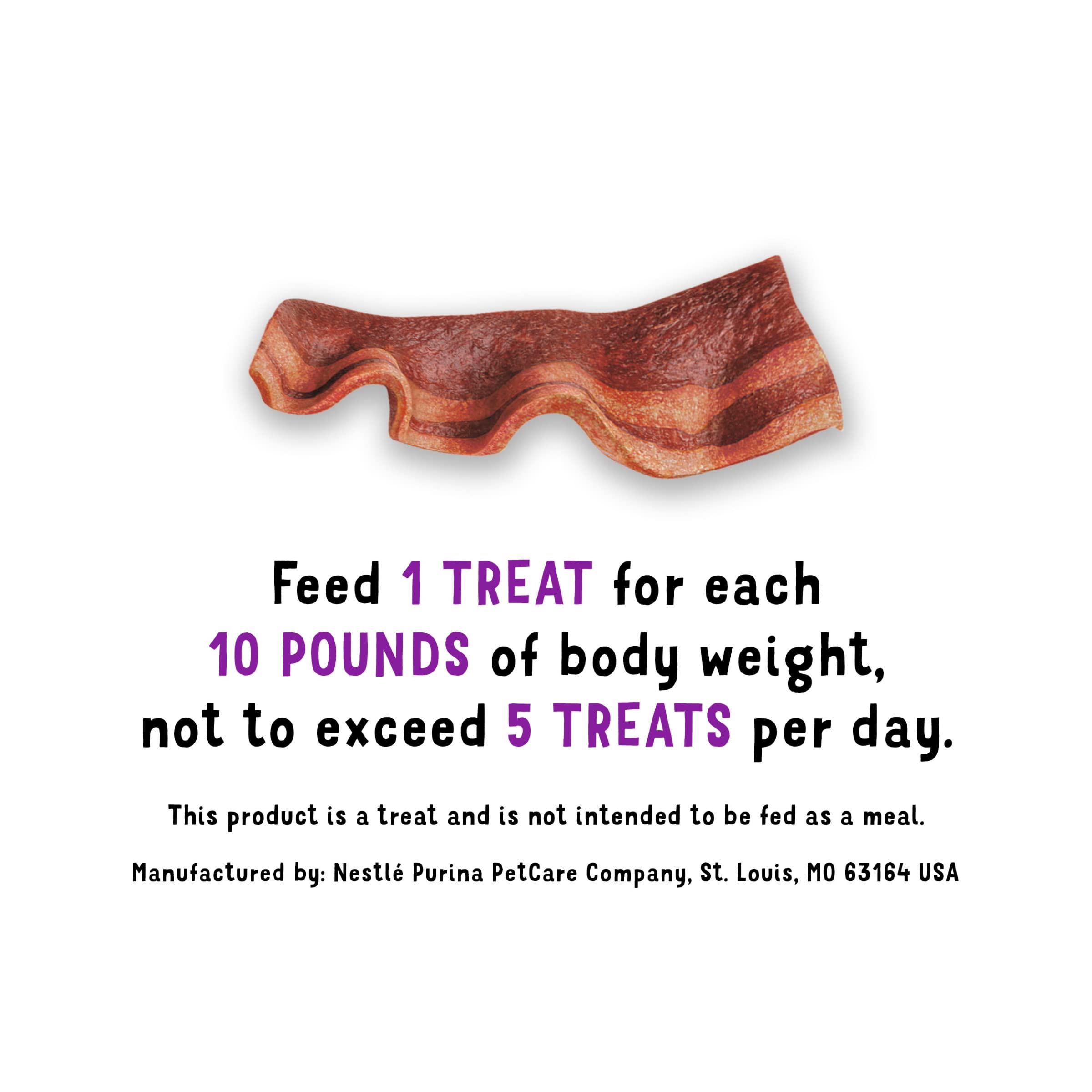 Purina Beggin Strips Dog Treats, Original With Bacon Flavor - (Pack of 2) 26 oz. Pouches