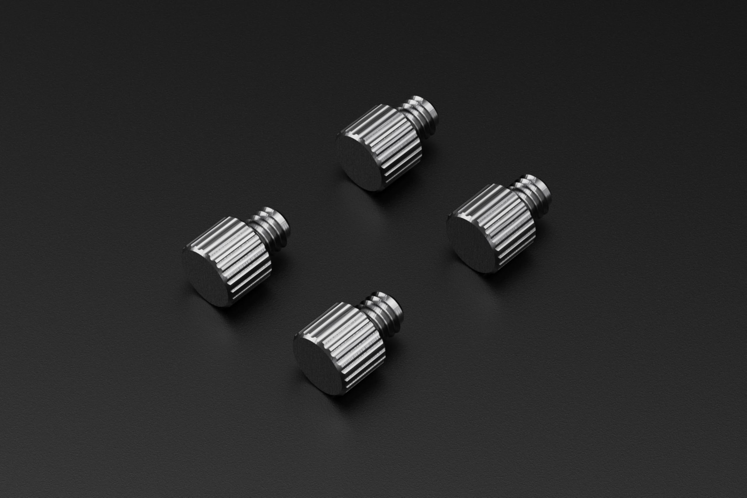 GuineaLoft Parts: Thumb Screw Set - 4 Thumb Screws - Guinea Loft Exclusive