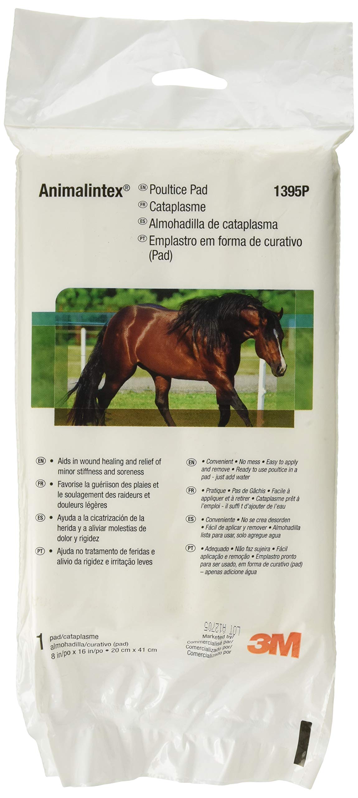 3M Animalintex Pad 8X16