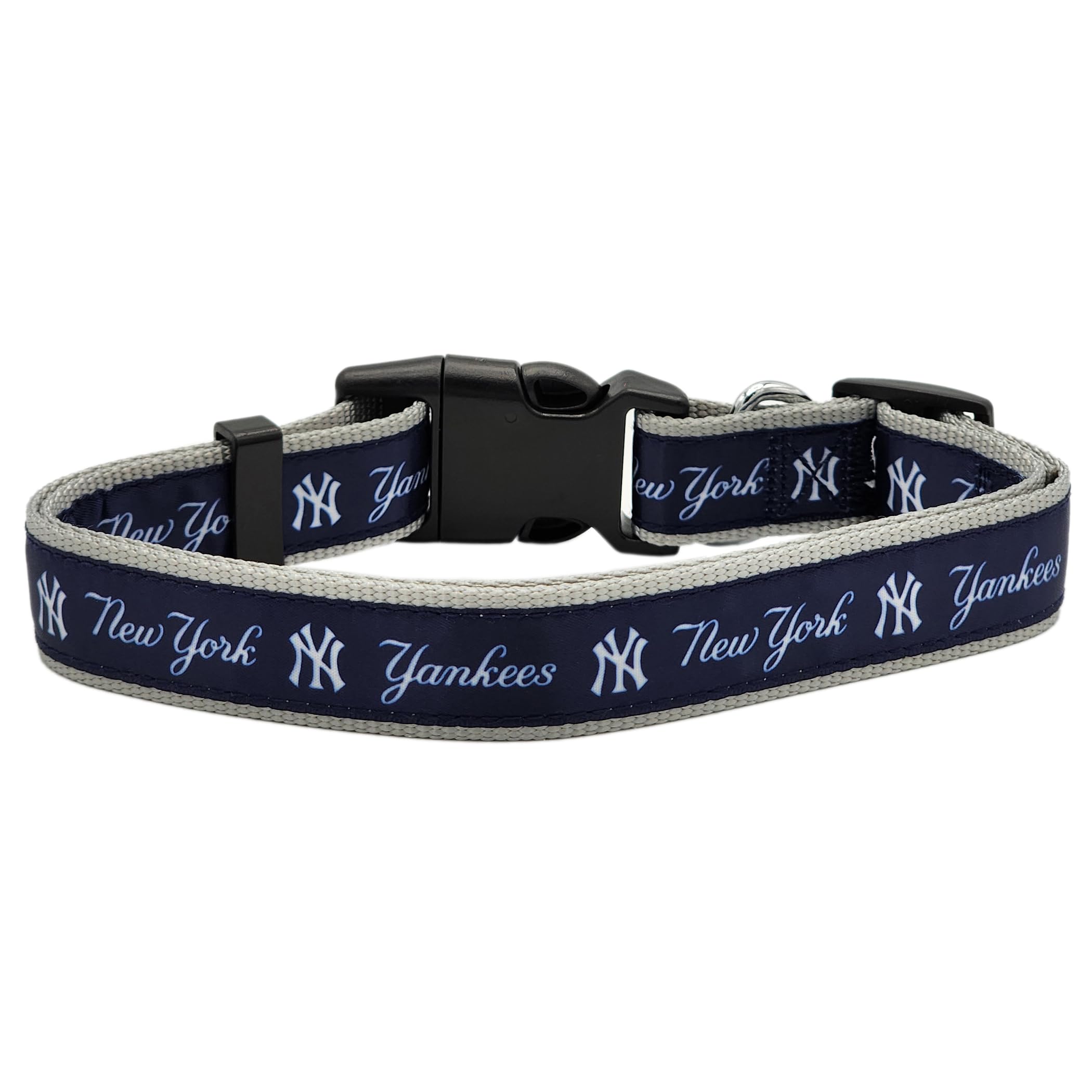 Mlb New York Yankees Dog Collar, Small