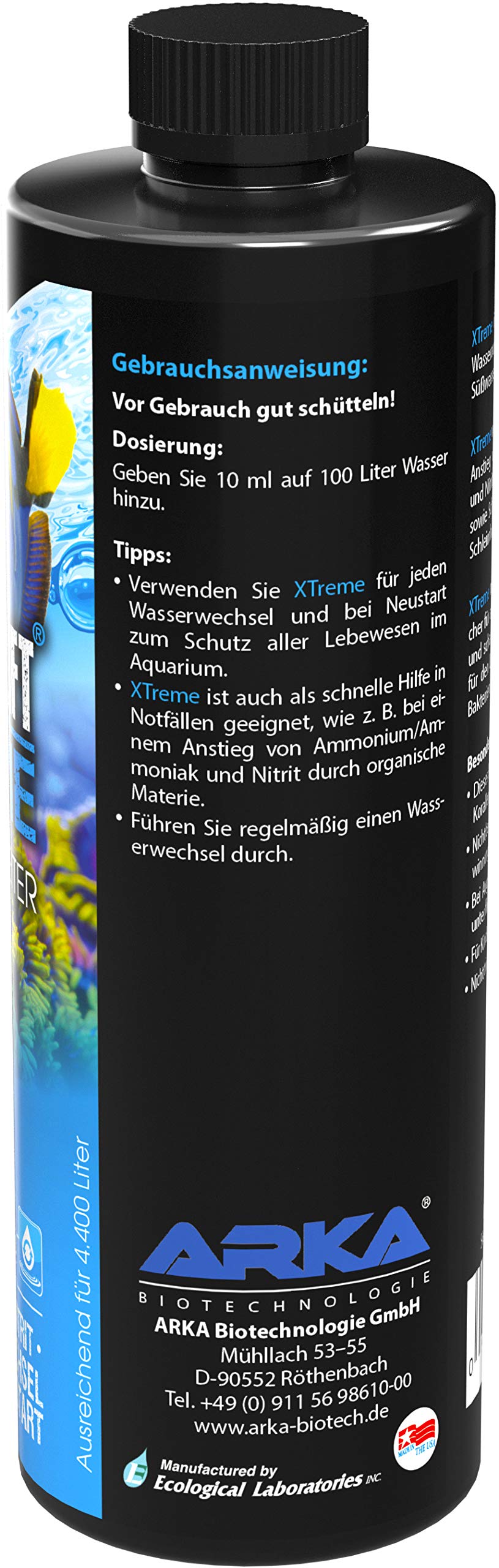 MICROBE-LIFT XTA16 Xtreme Water Conditioner Treatment for Aquariums and Fish Tanks, 16 Ounces