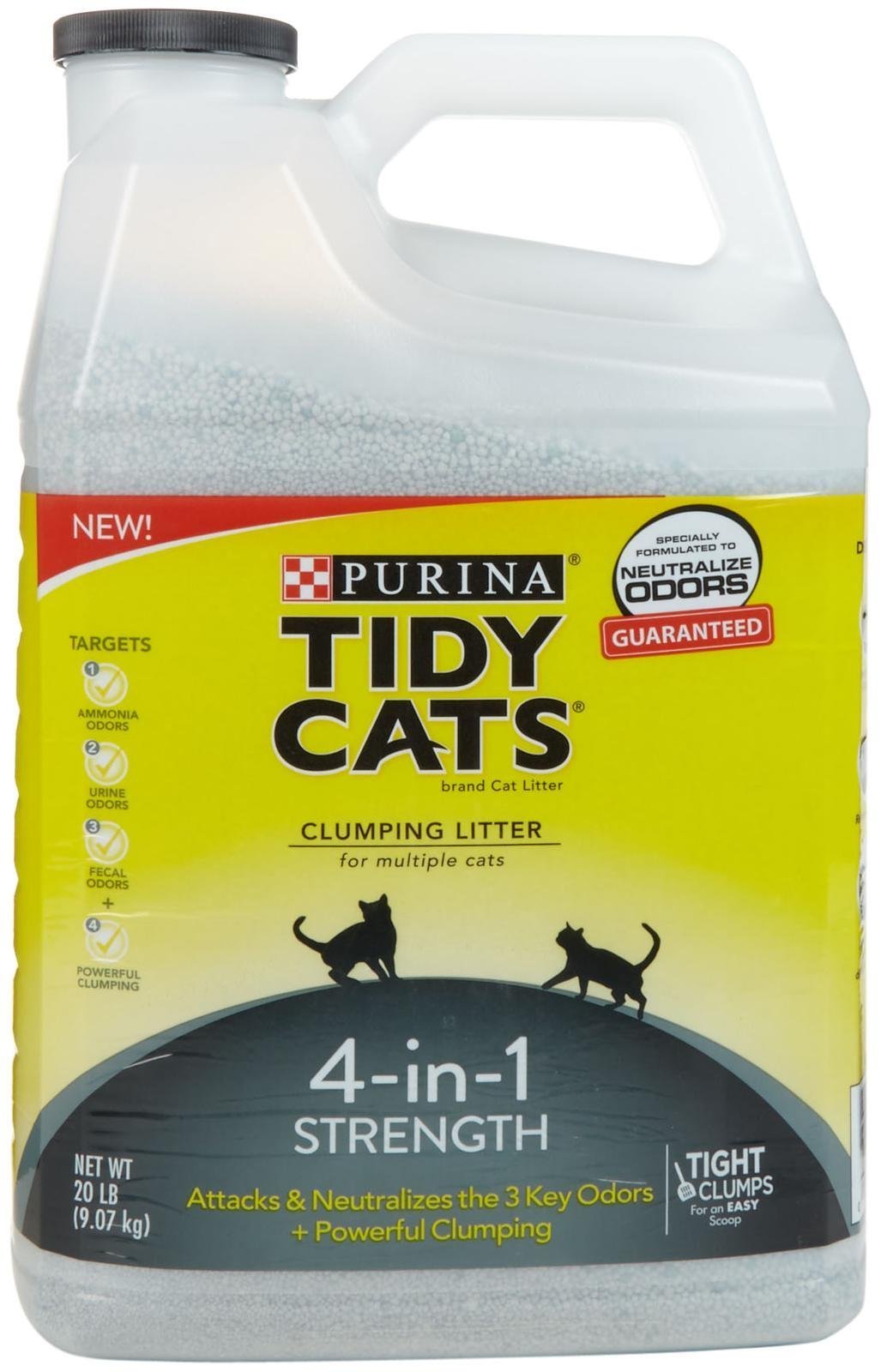 Tidy Cats Purina 4-In-1 Strength Clumping Cat Litter - 20 Lb. Jug