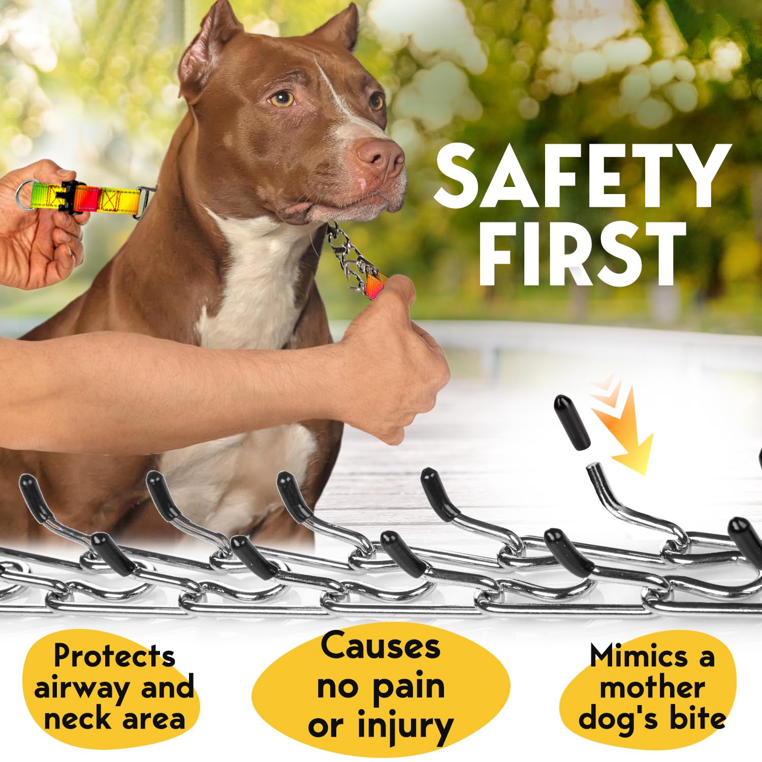 Petjett Prong Collar For Dogs Training Collar Adjustable Choke Collar For Dog Quick Release Pinch Collar For Dog For Small Mediu