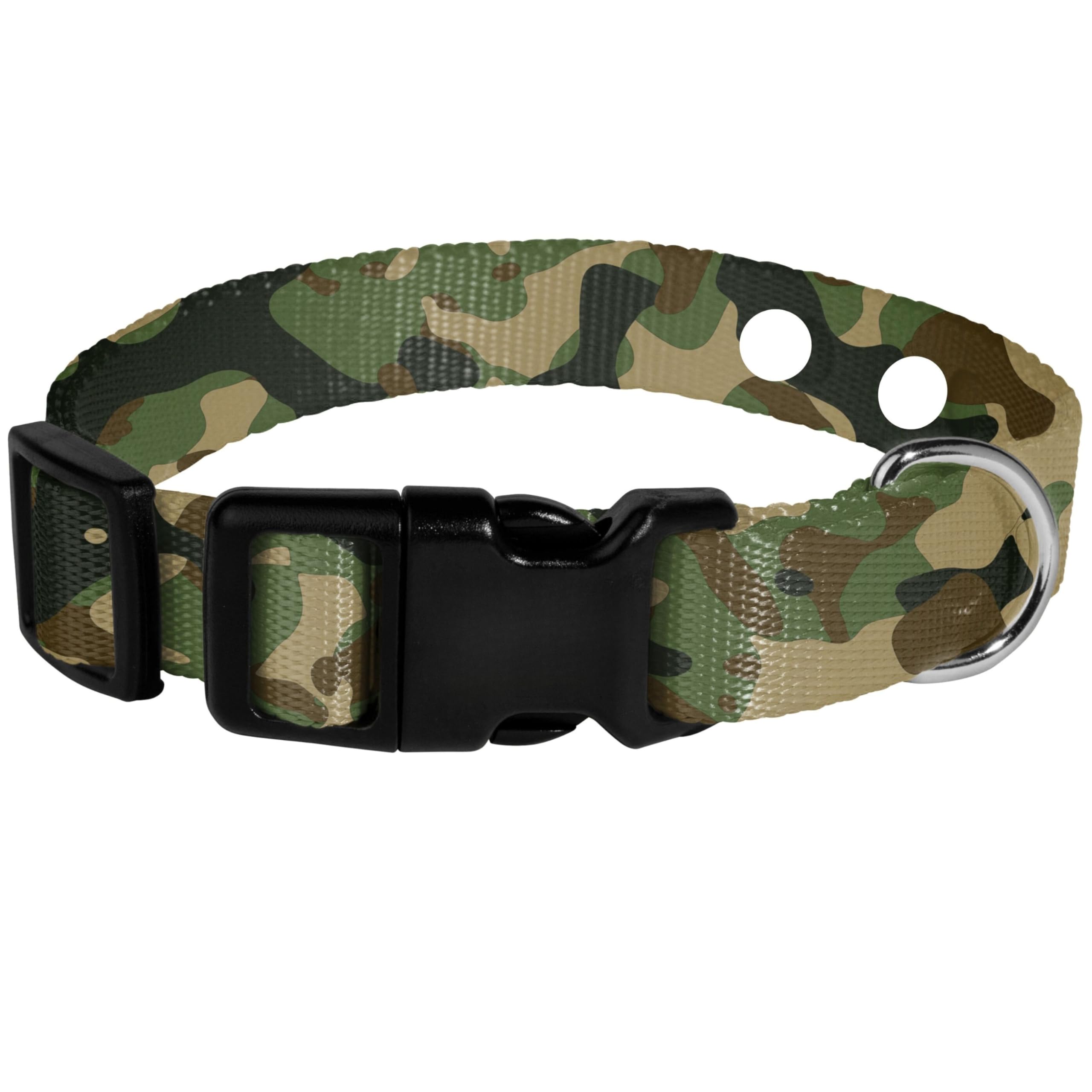 1'' Nylon E Collar Replacement Strap - In Ground Fence Collar, Compatible With Pet Safe & Invisible Fence (1'' Camouflage)