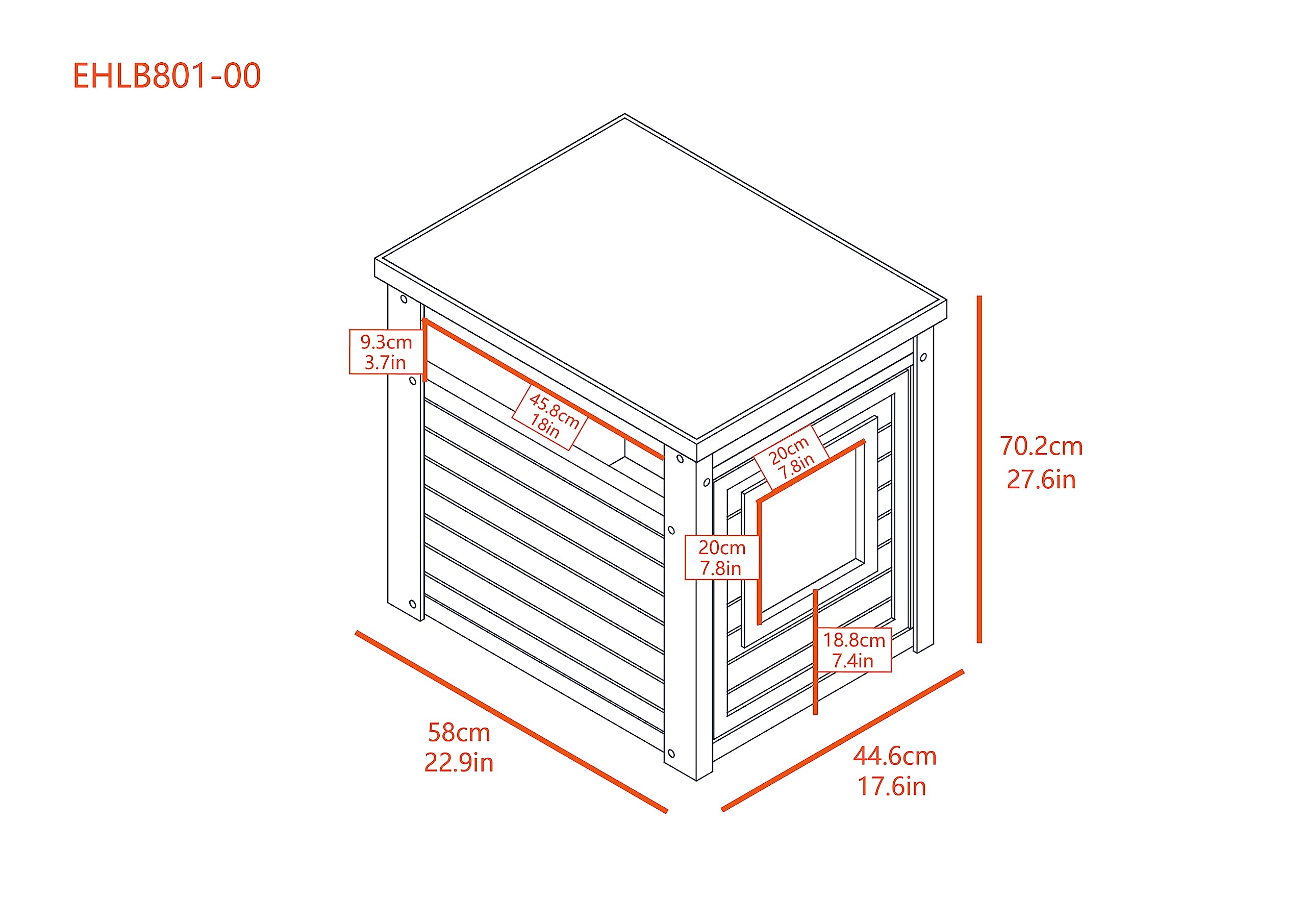 New Age Pet® ECOFLEX® Litter Loo® Litter Box Cover and End Table