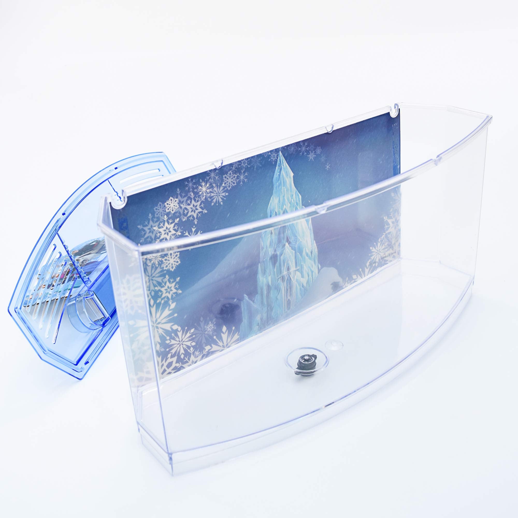 Penn-Plax Officially Licensed Disney'S Frozen Themed Betta Tank From Penn Plax: Perfect For Betta Fish, This Small Tank Is Perfect For Fans Of Frozen! Small 0.7 Gallon Tank (Fzr108), Blue
