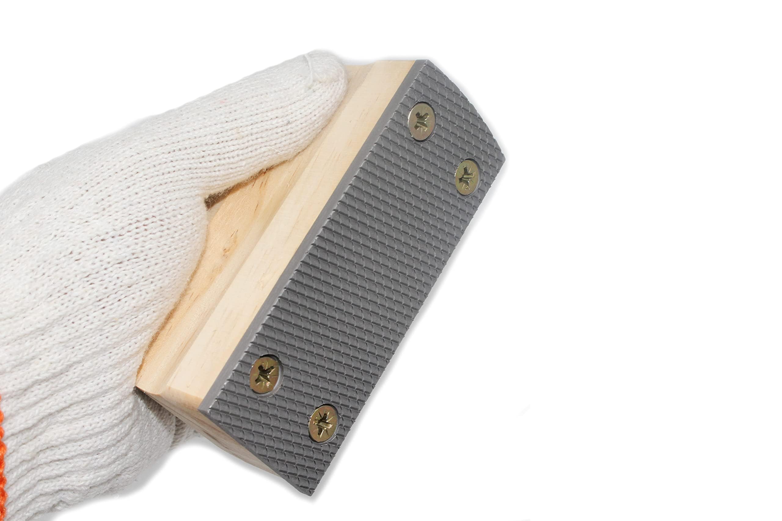 Homcare Farrier Rasp With Wooden Handle, Hoof File, Equine Hoof Rasp,Hoof Trimming File (Fine Tooth)
